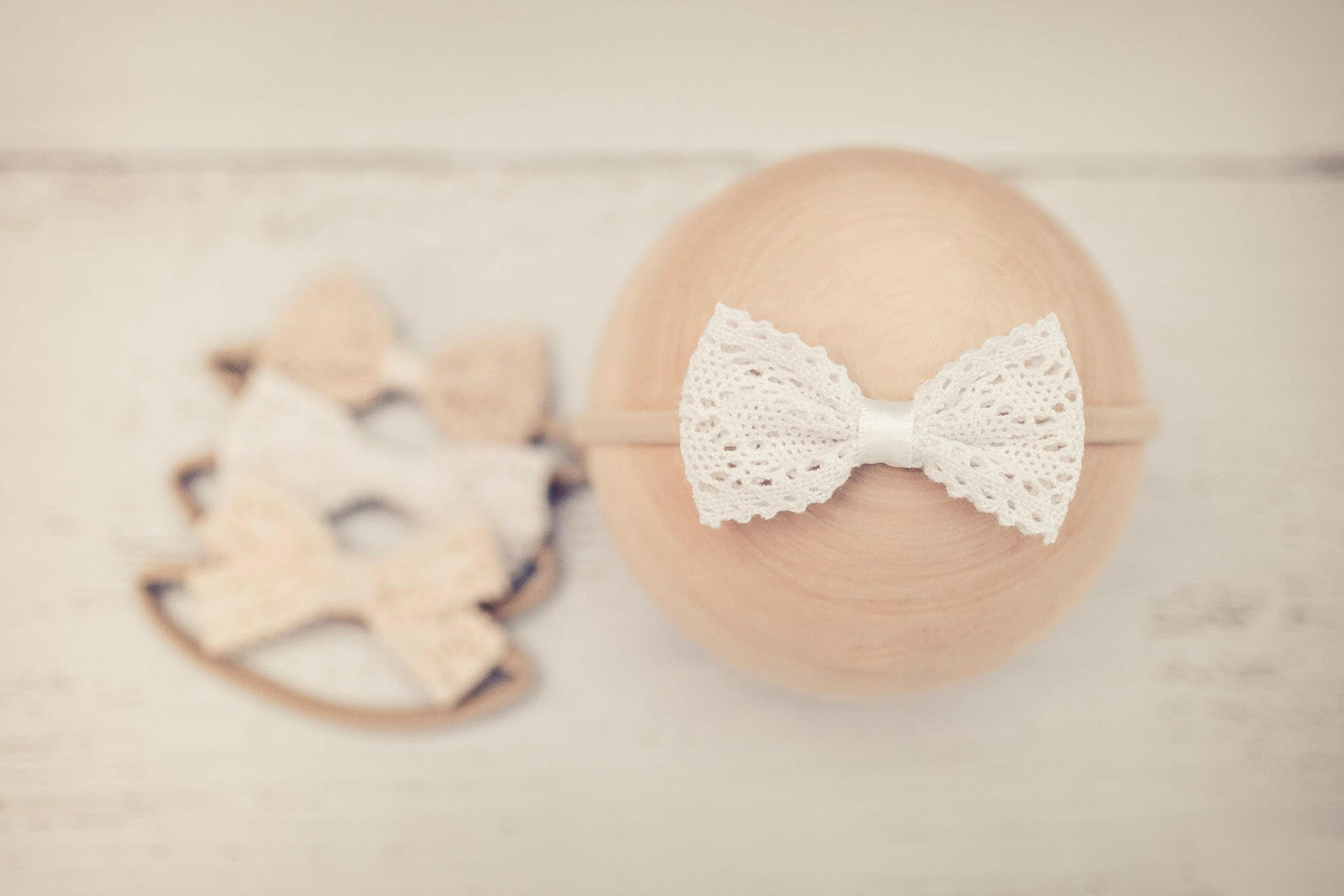 Antique Lace Bow Headbands