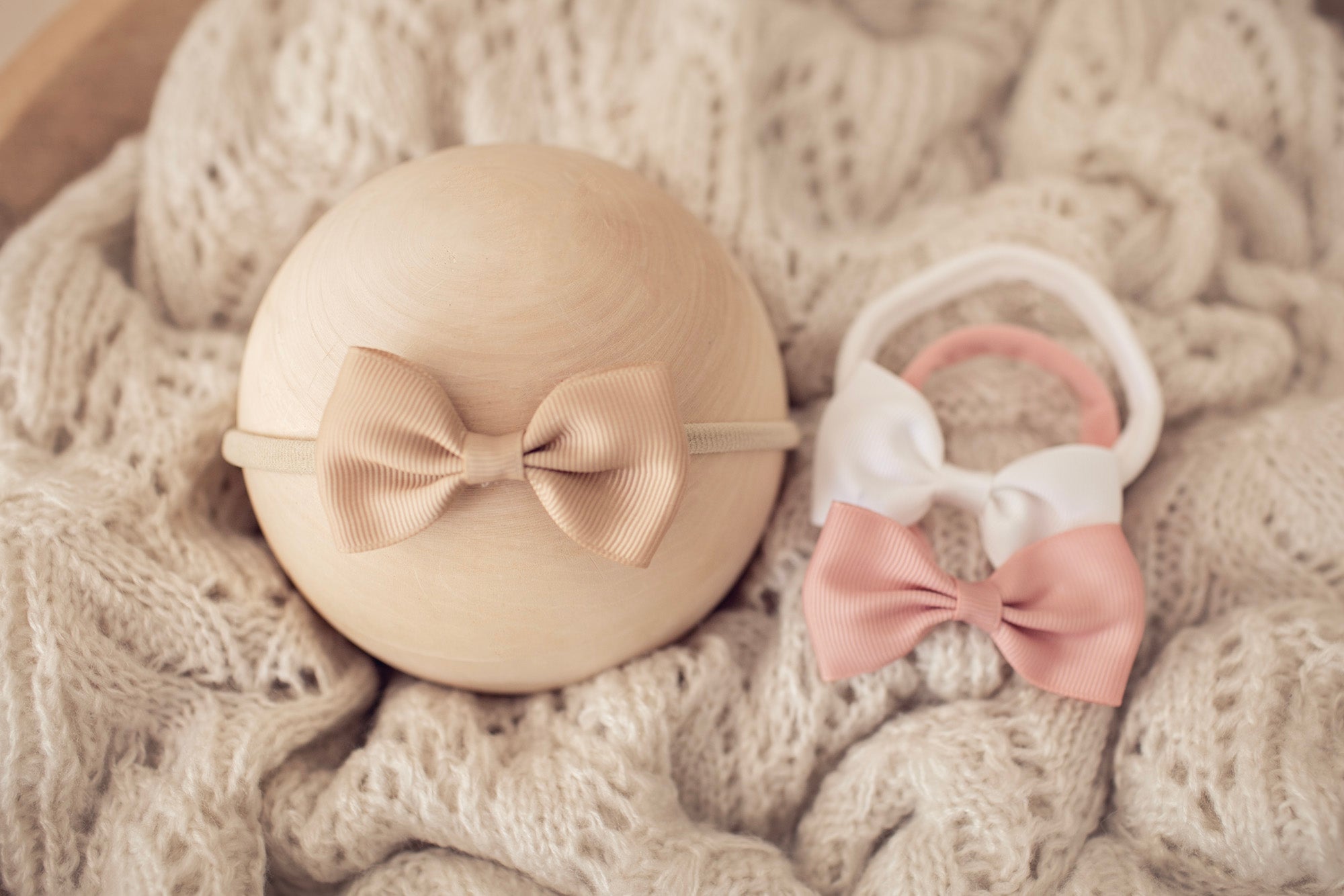 Emily Newborn Bow Headbands