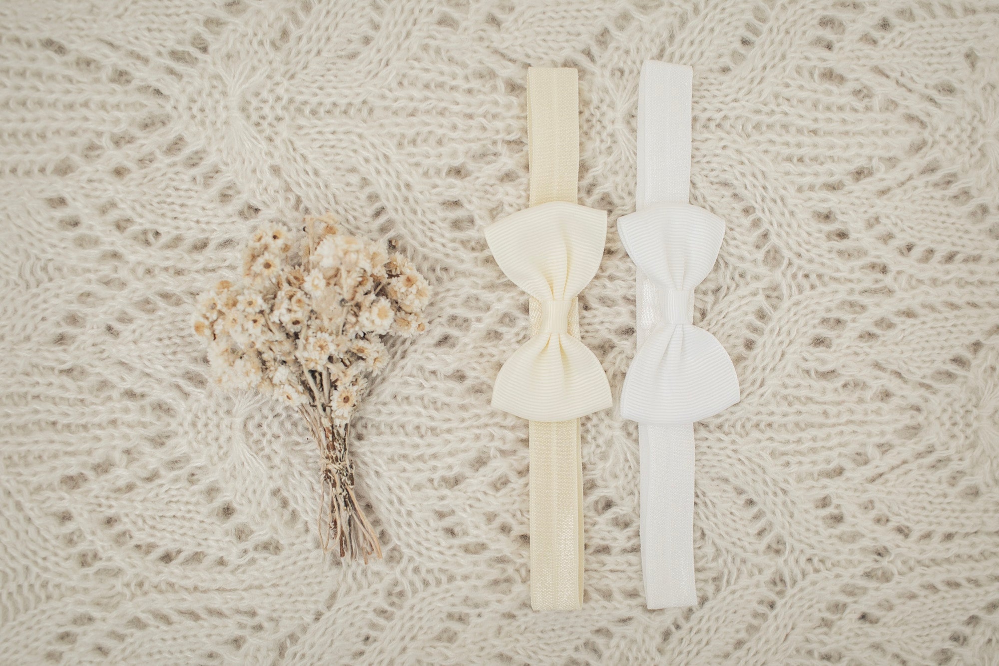 Beatrice Newborn Bow Headbands