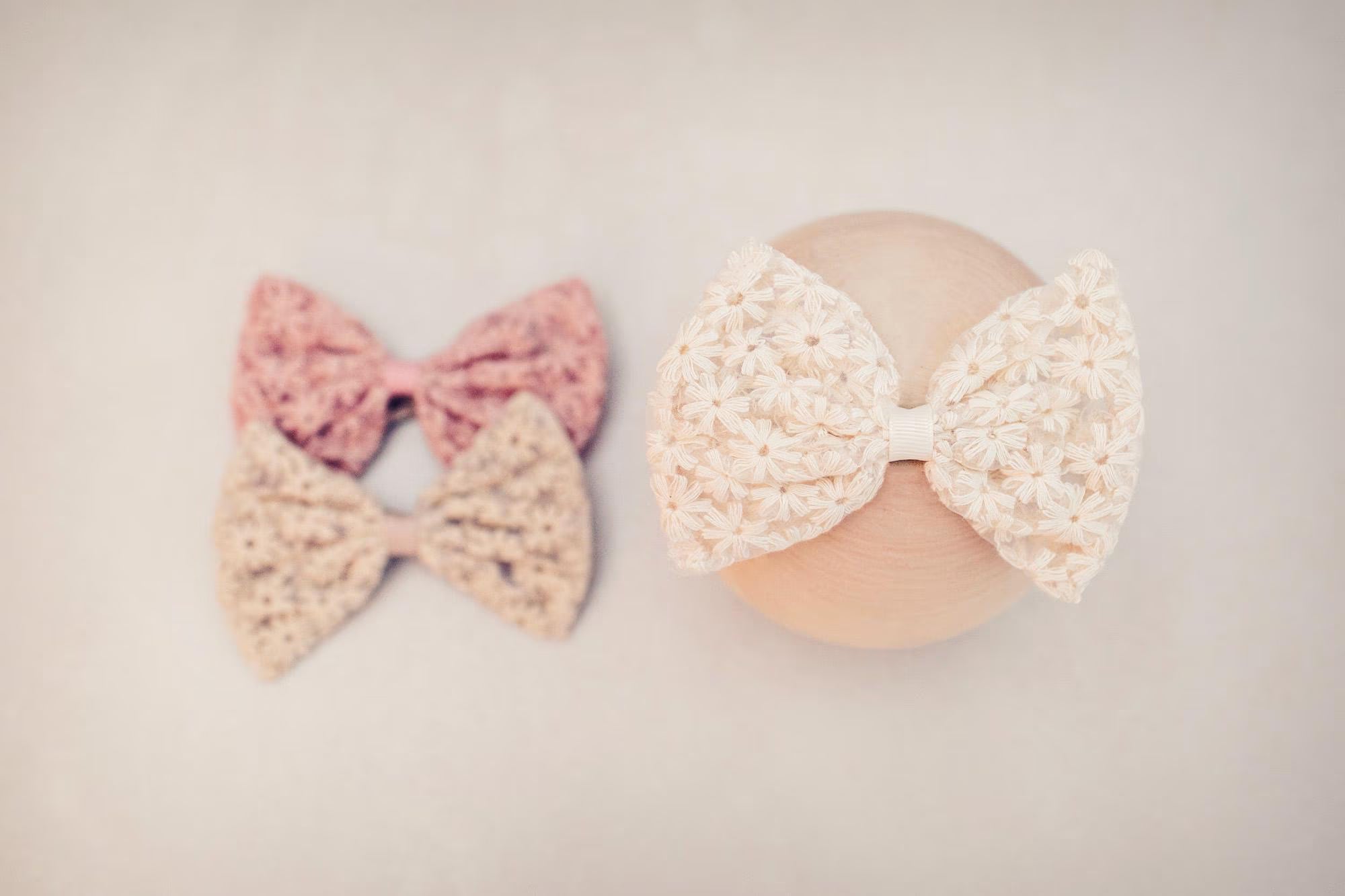 Little Daisy Bow Headbands