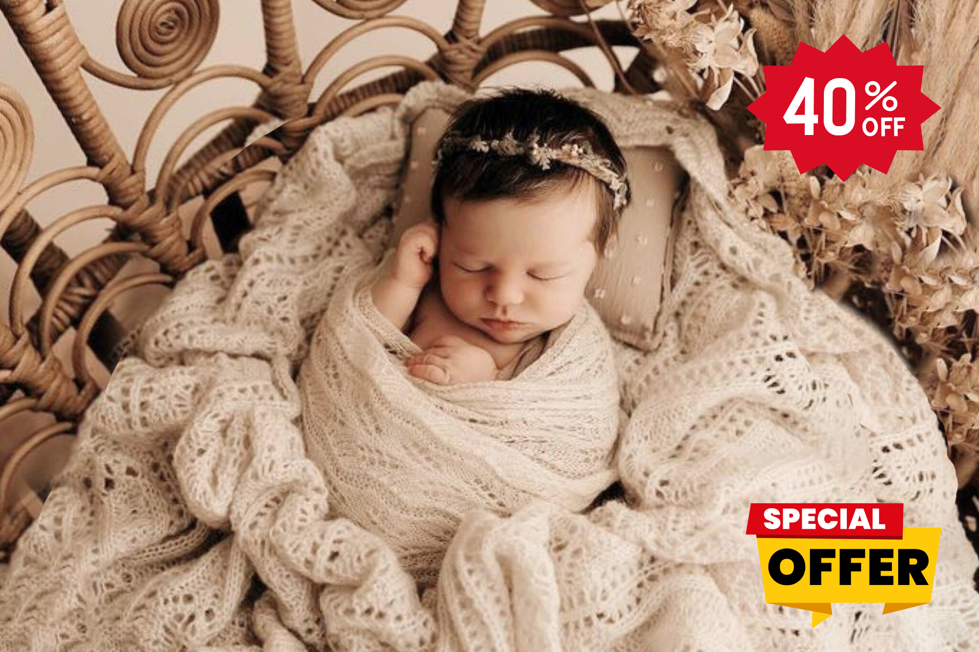 Vintage Crochet Blanket BUNDLE