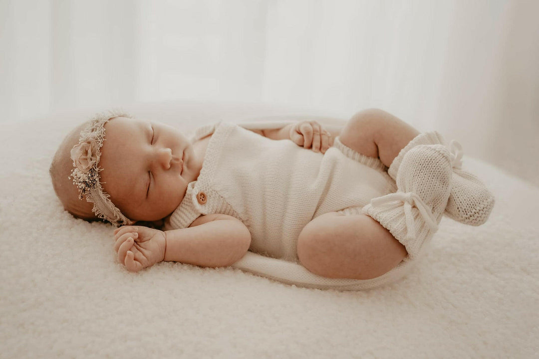 Aubrey Knit Rompers - Newborn Photography Props