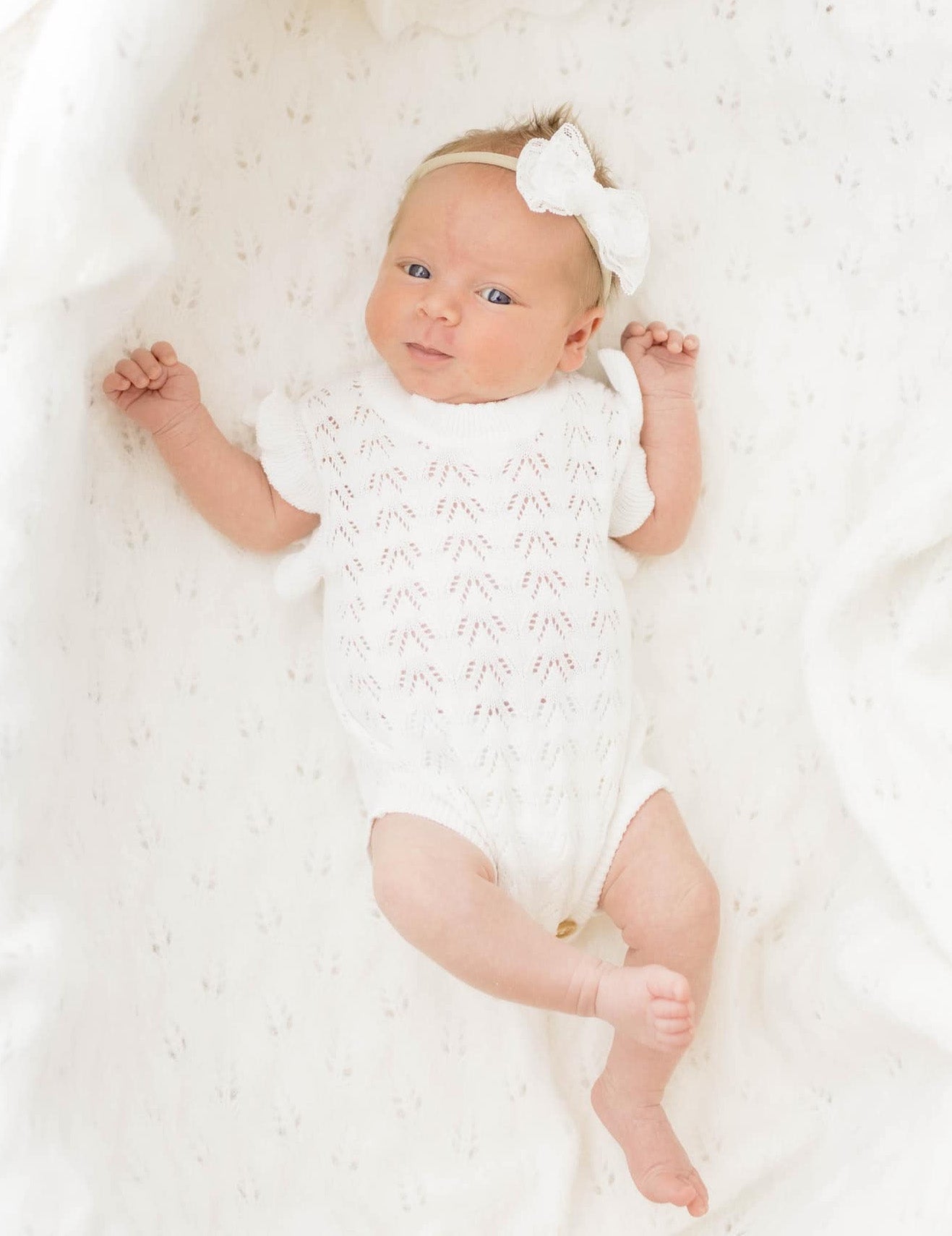 Fleur Knit Rompers - CLEARANCE