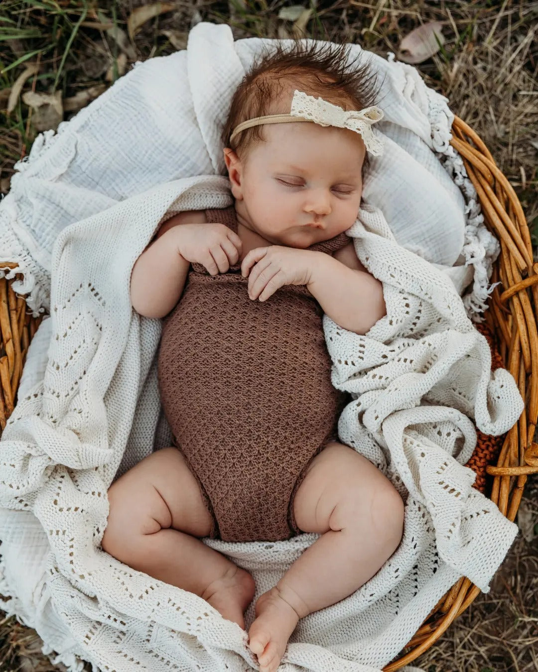 Antique Lace Bow Headbands