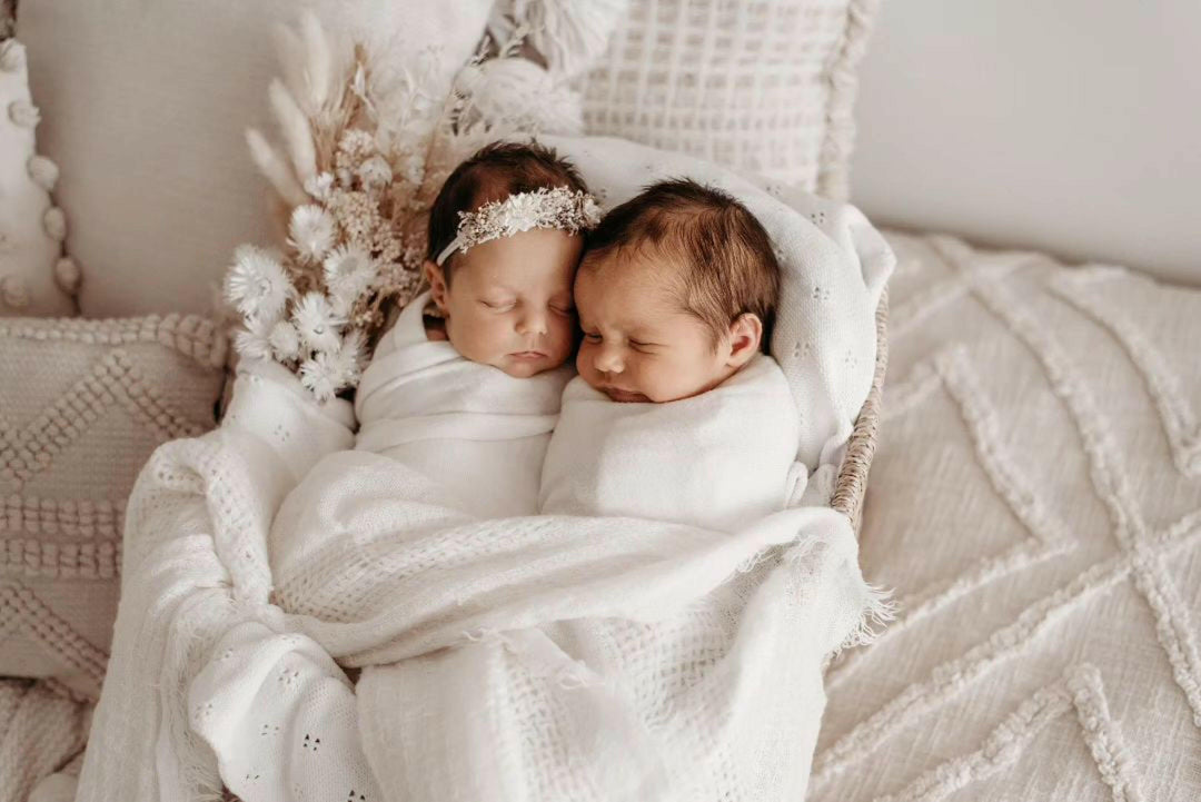 Fringed Woven Wraps - Newborn Photography Props