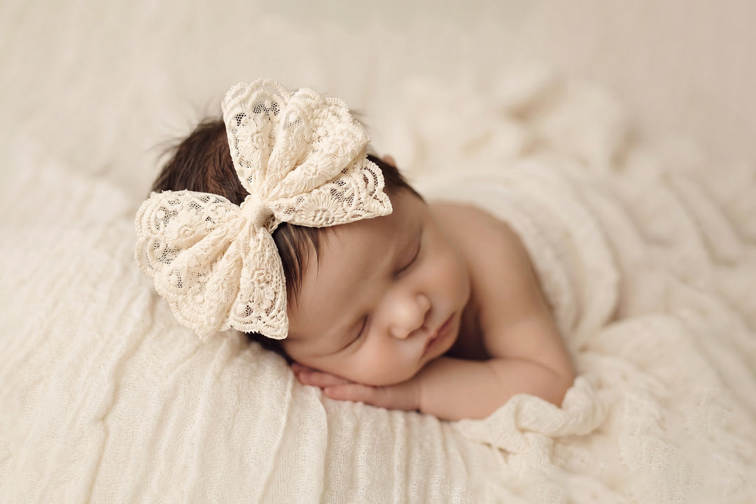 Amy Lace Bow Headbands