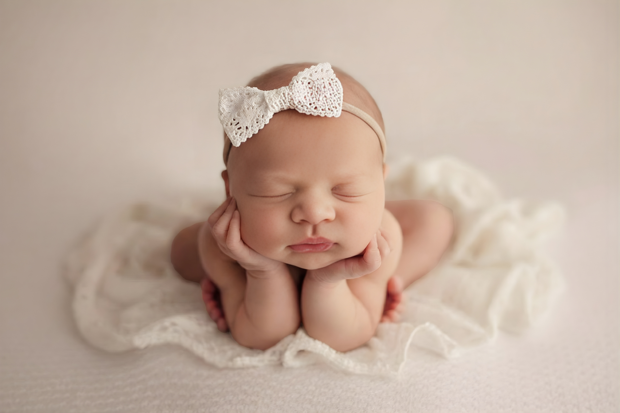 Antique Lace Bow Headbands