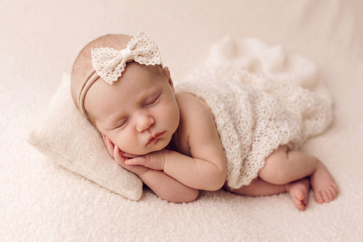 Antique Lace Bow Headbands