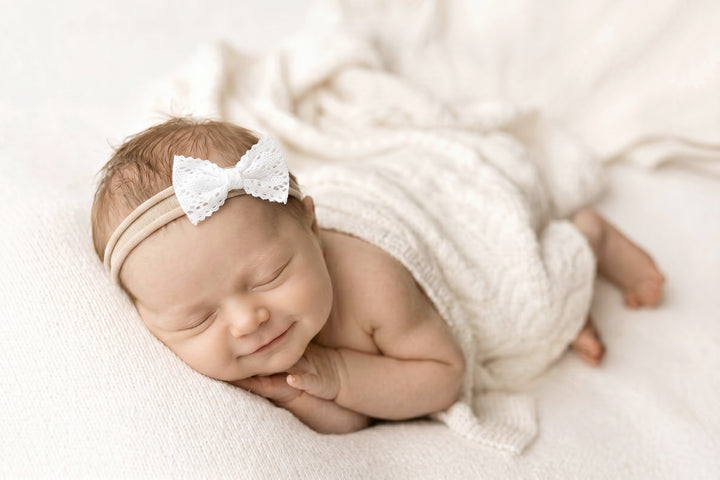 Antique Lace Bow Headbands