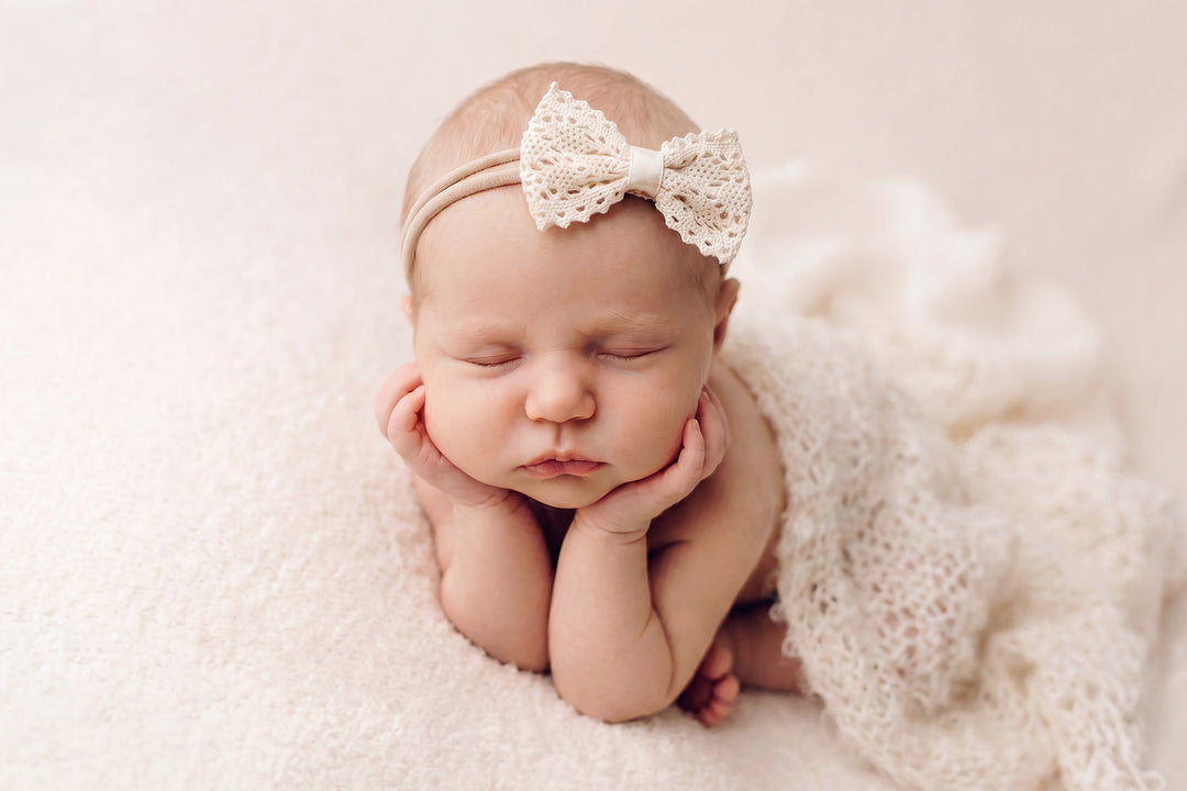 Antique Lace Bow Headbands