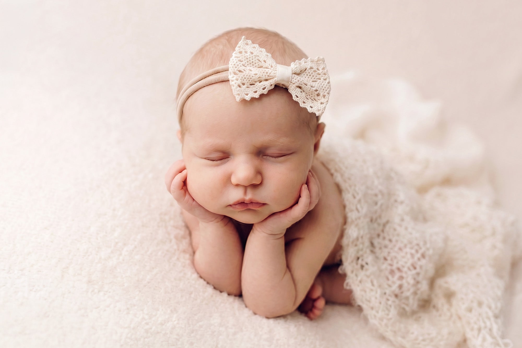 Antique Lace Bow Headbands