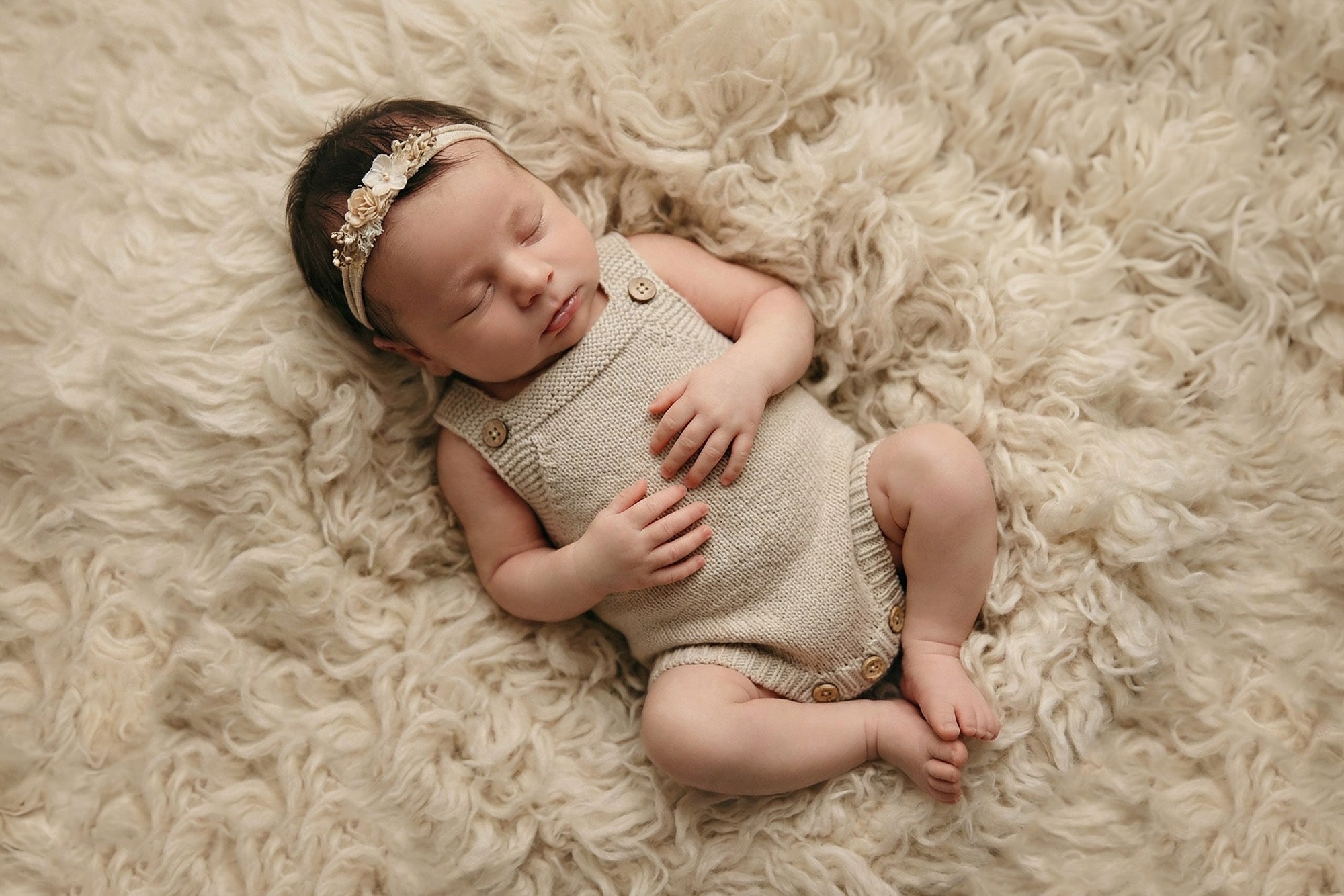 Aubrey Knit Rompers | Princess & the Pea Props