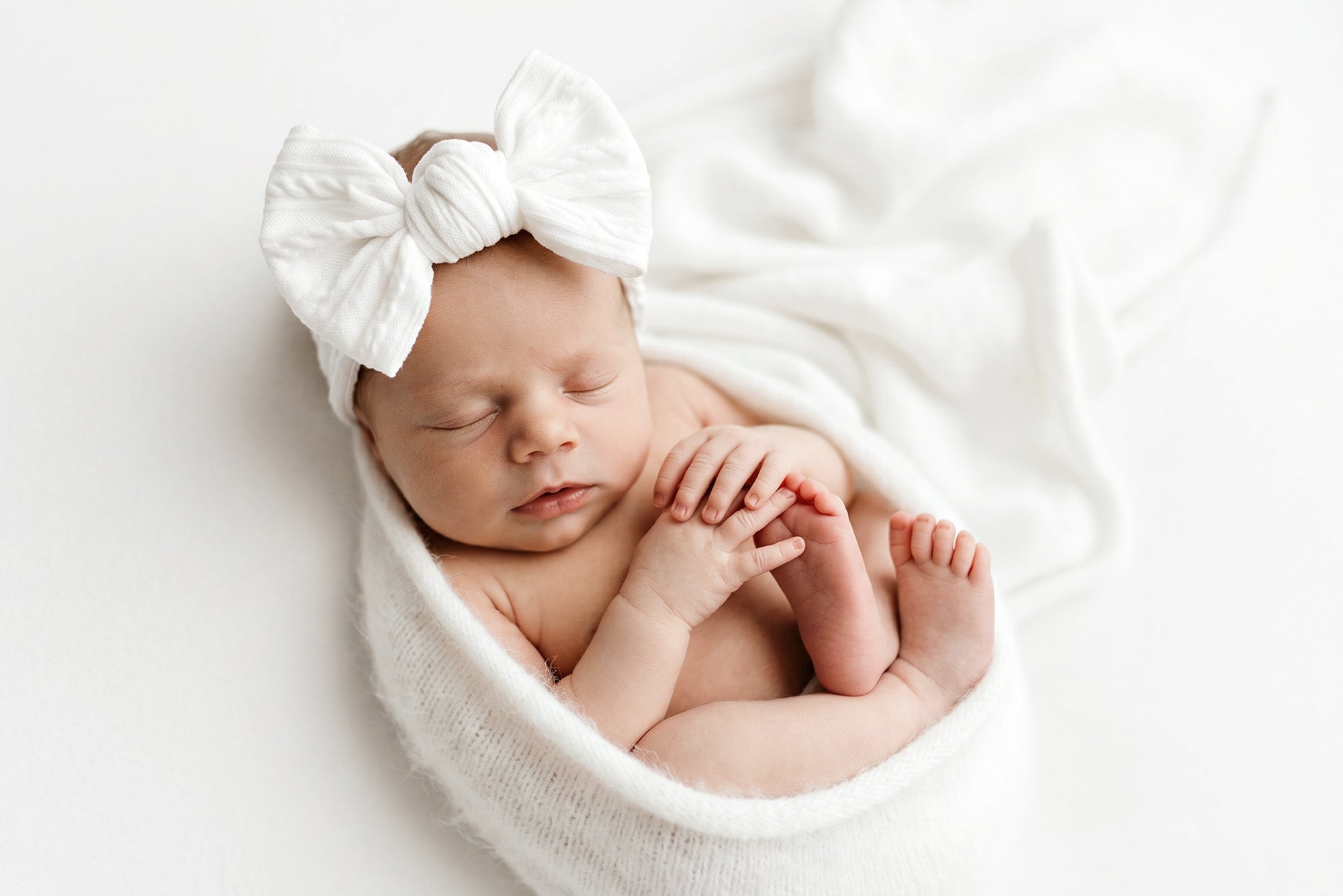 Boho Fabric Bow Headbands
