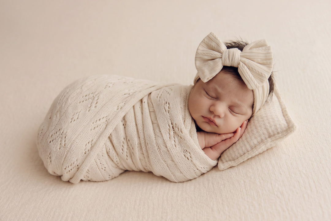 Boho Fabric Bow Headbands