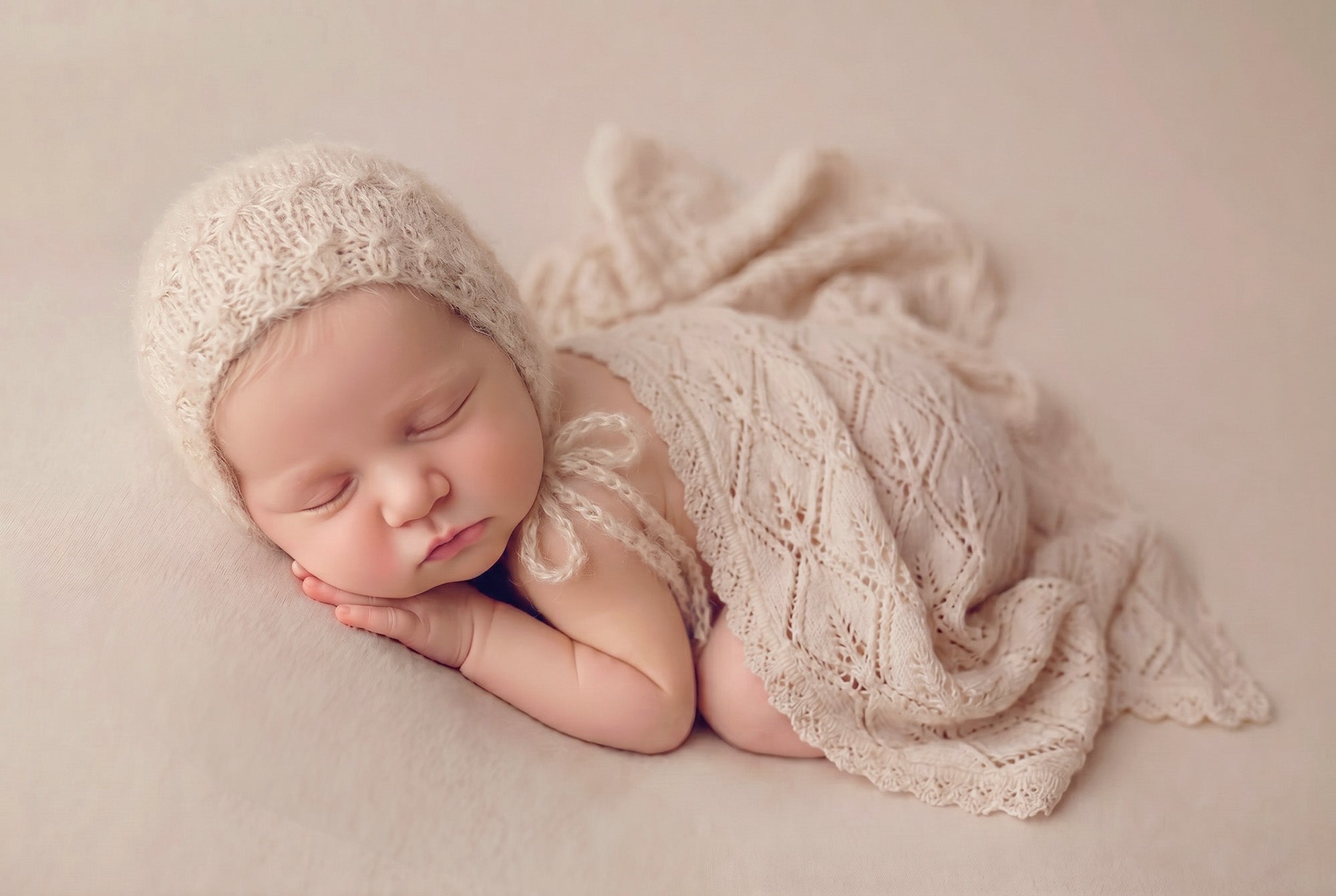 Elizabeth Angora Bonnets
