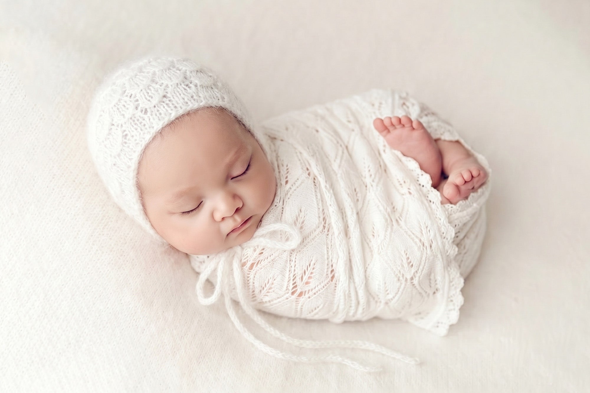 Elizabeth Angora Bonnets