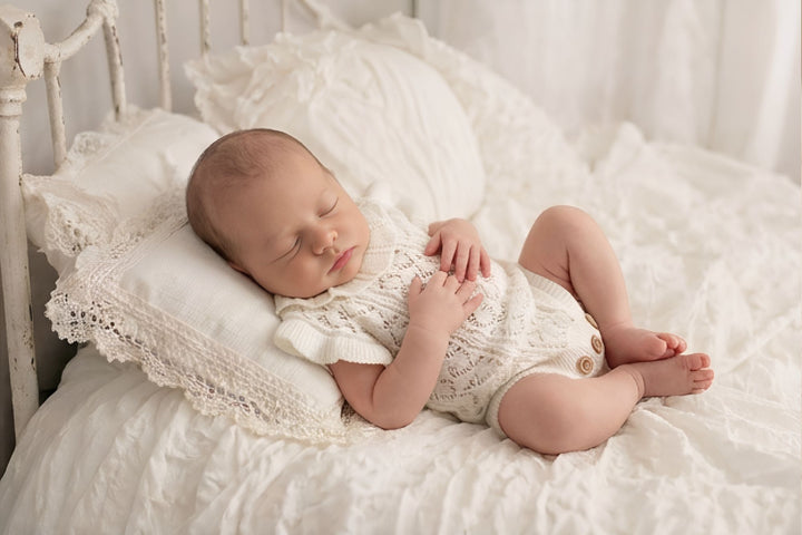Charlotte Knit Rompers
