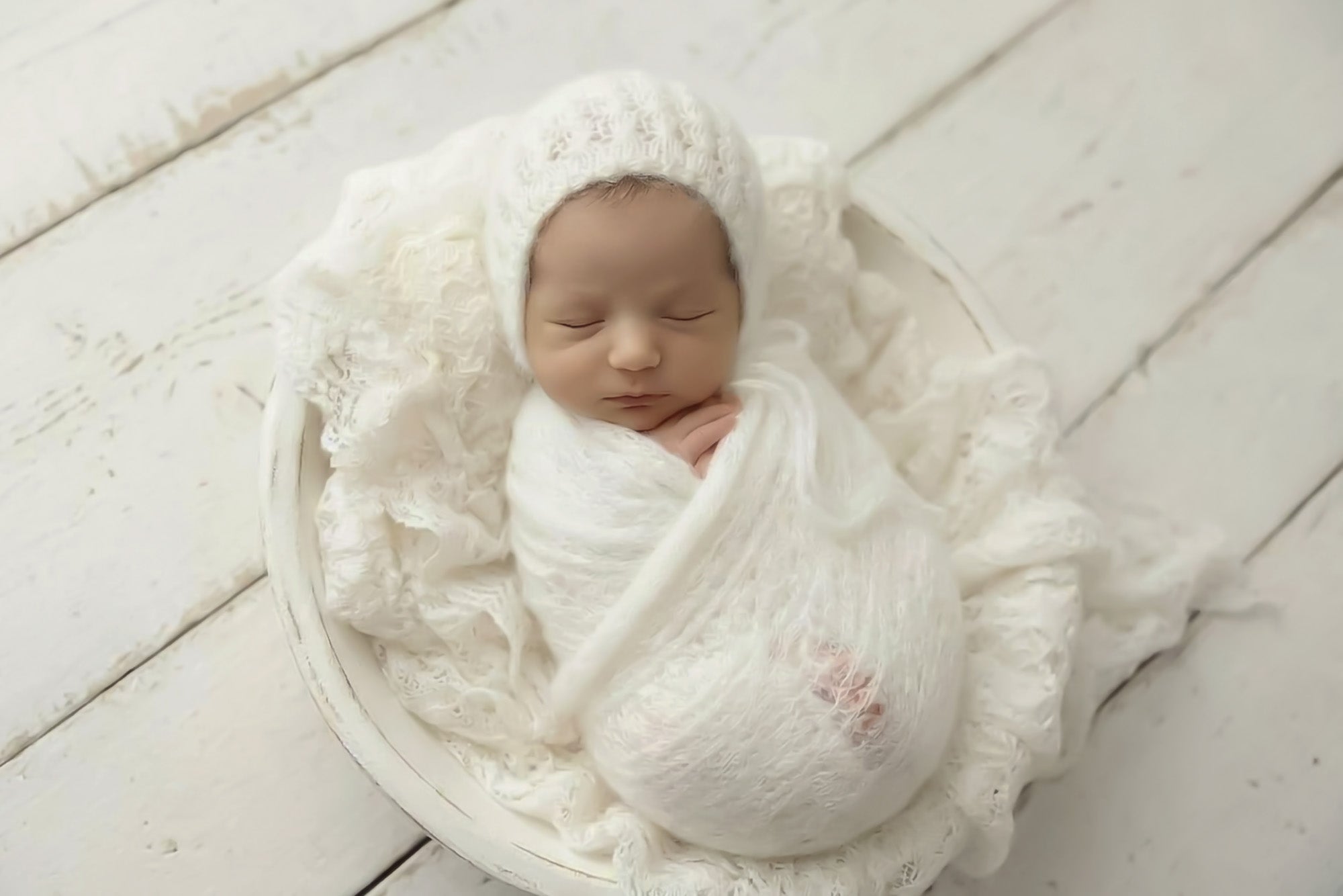 Elizabeth Angora Bonnets