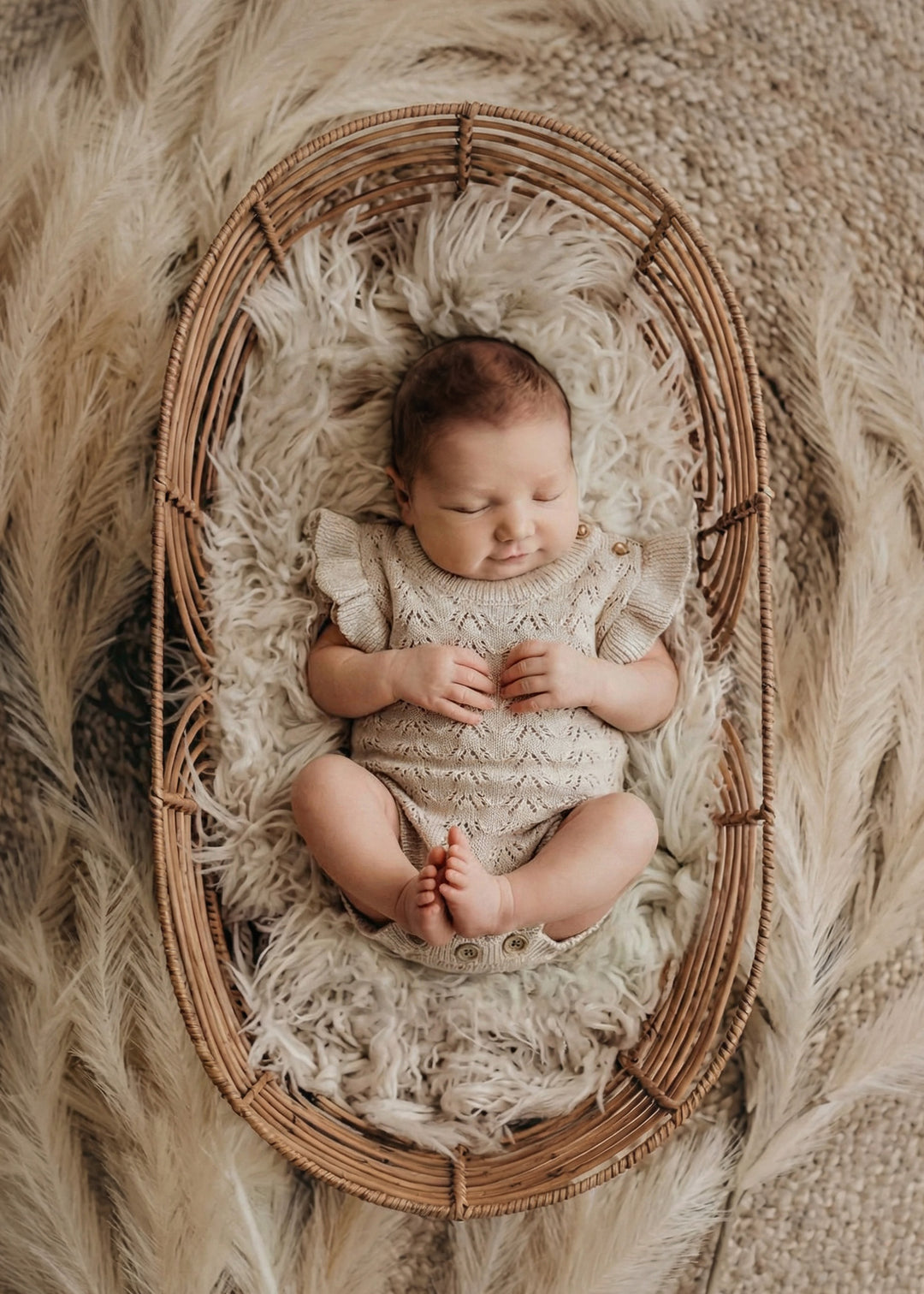 Fleur Knit Rompers