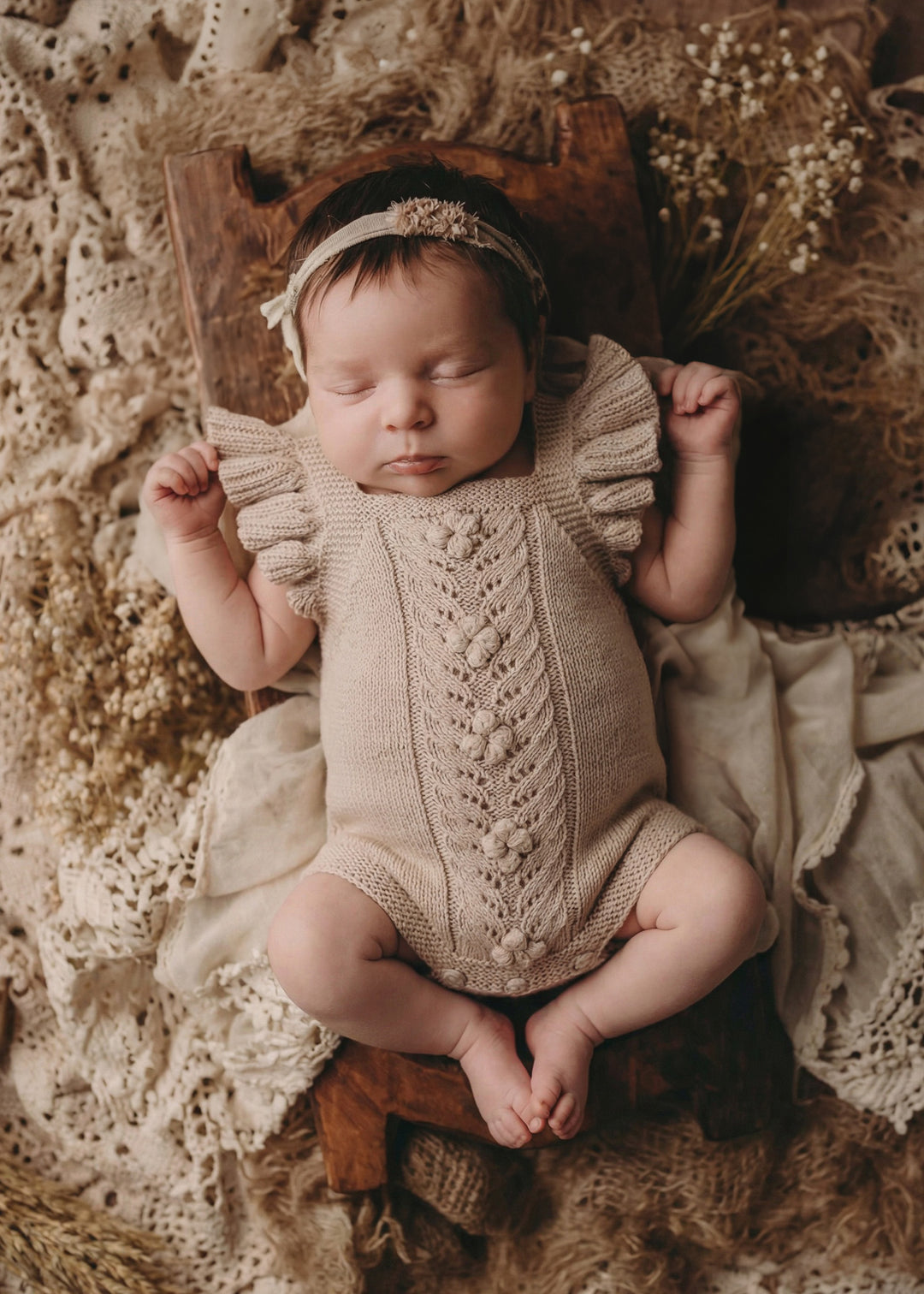 Flora Knit Rompers