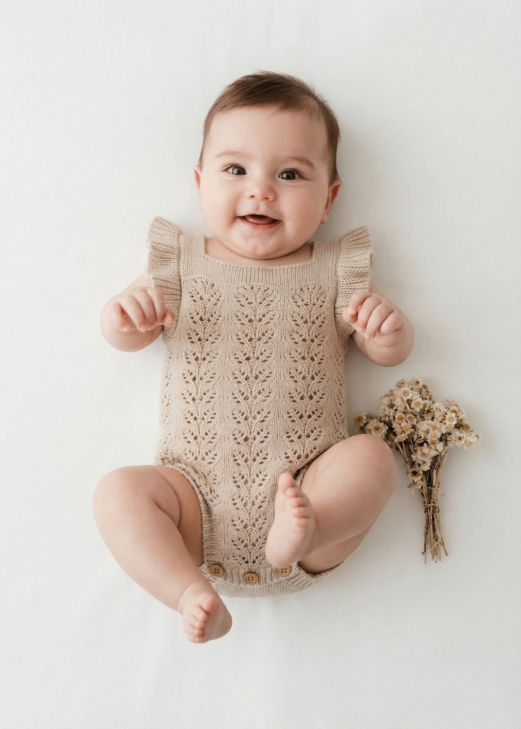 Georgie Knit Rompers