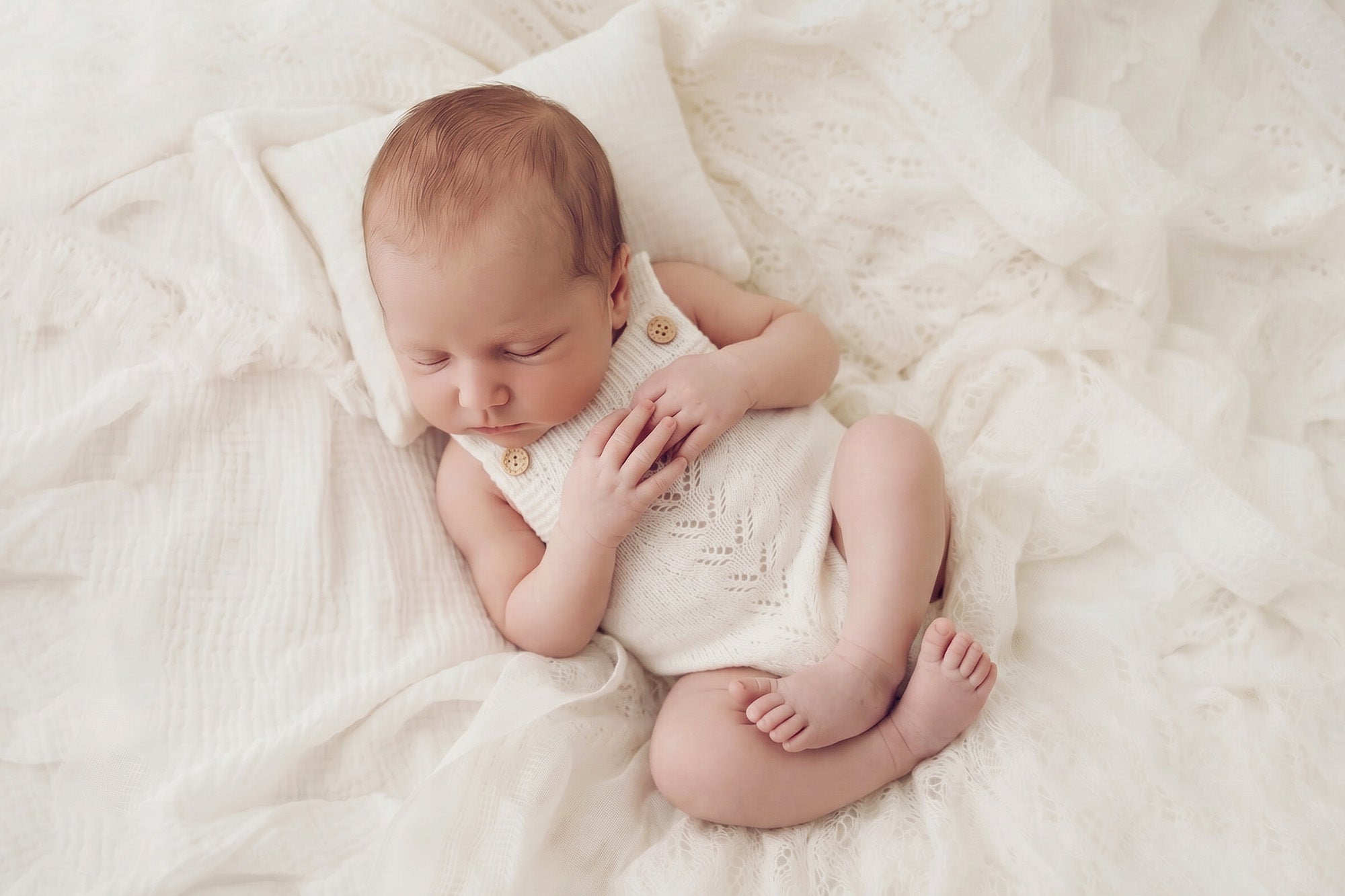 Hannah Knit Rompers
