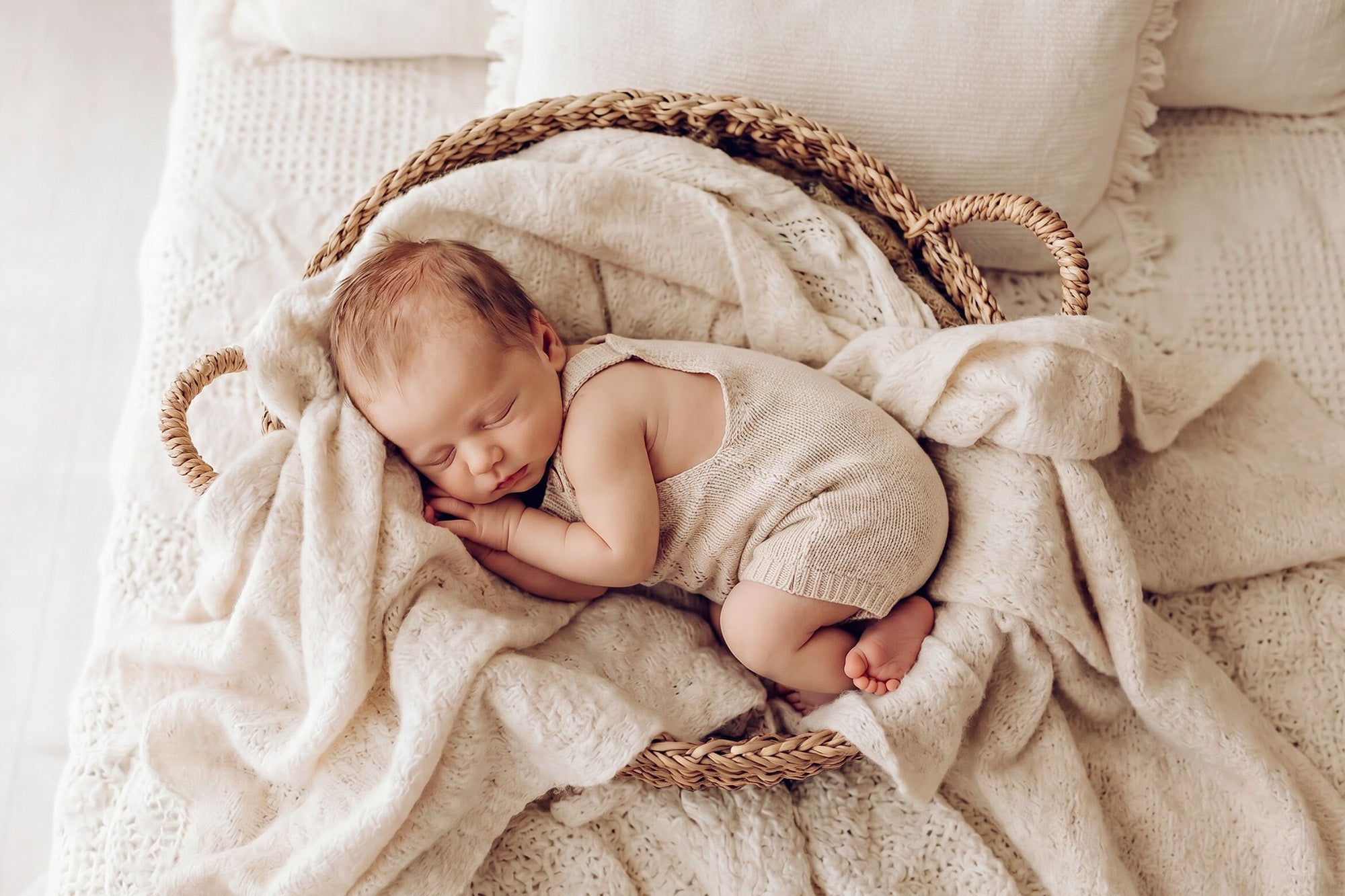 Hannah Knit Rompers