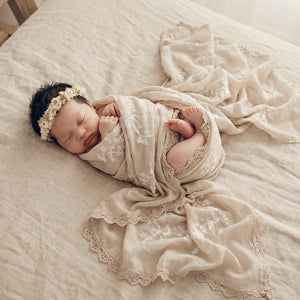 Newborn Photo Props_Jasmine Floral Wraps.