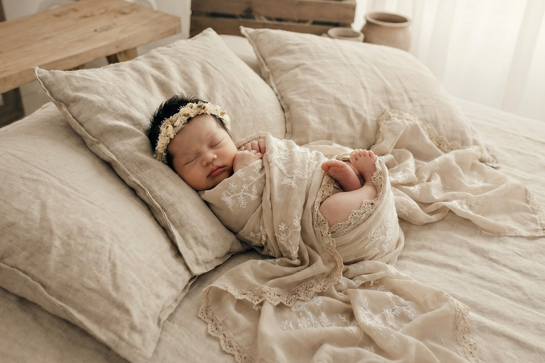 Newborn Photo Props_Jasmine Floral Wraps.