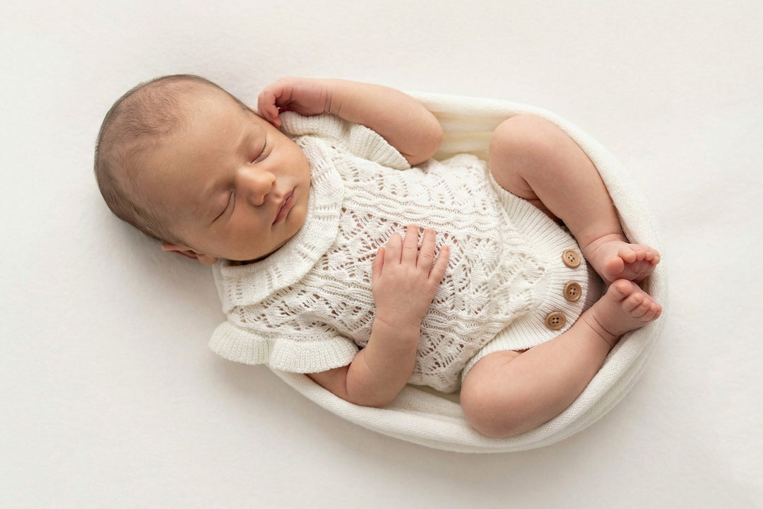 Charlotte Knit Rompers