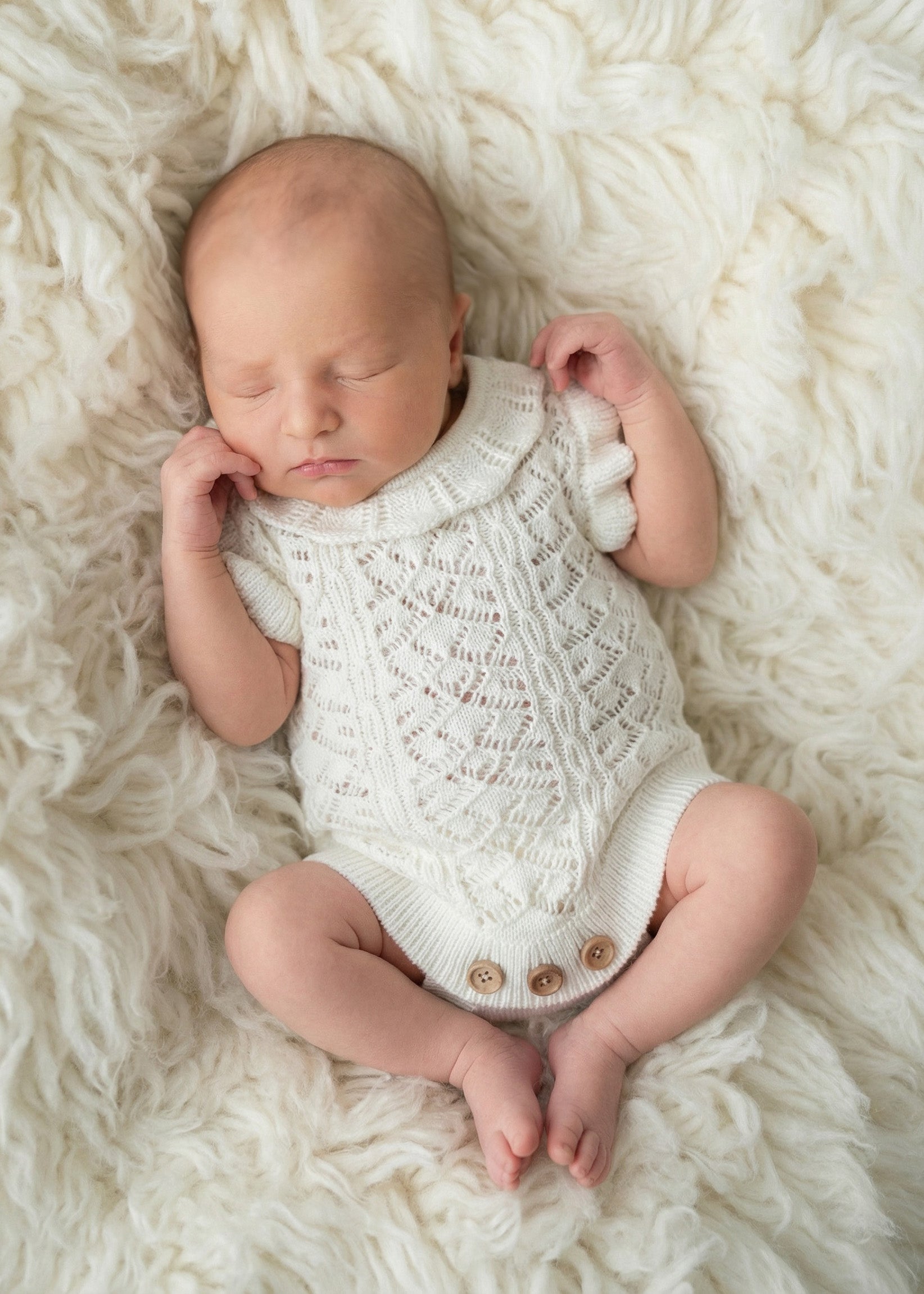 Charlotte Knit Rompers