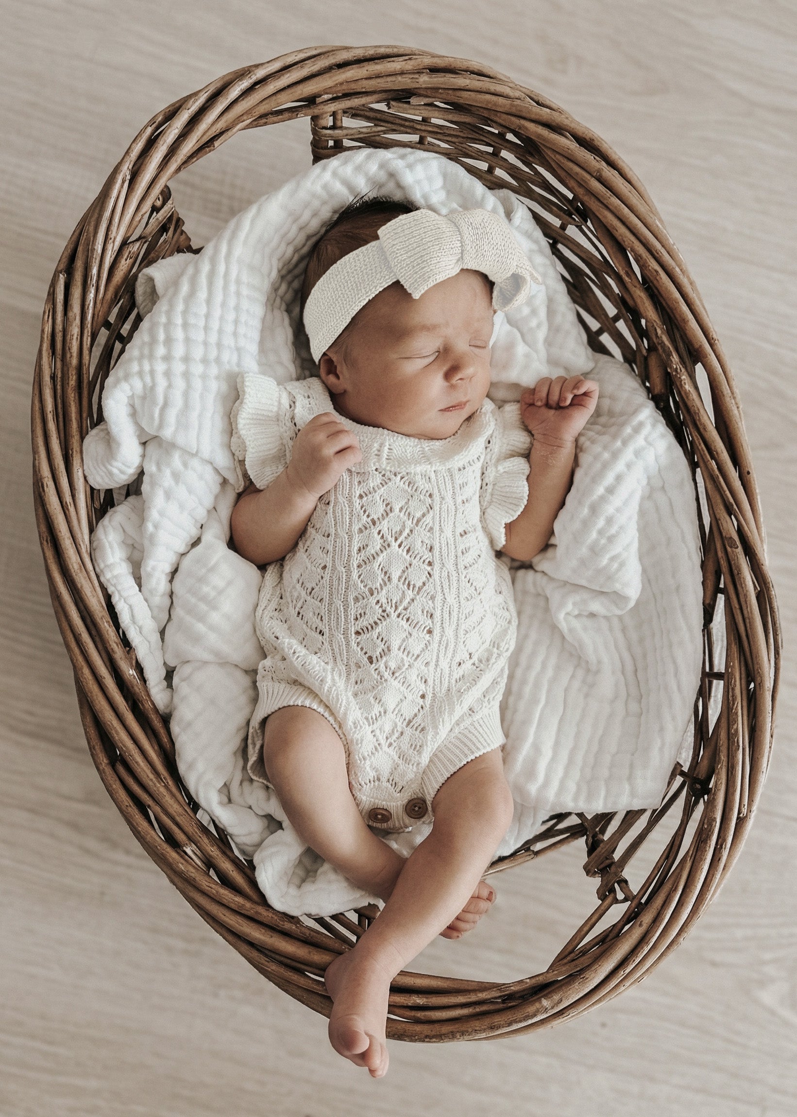 Charlotte Knit Rompers