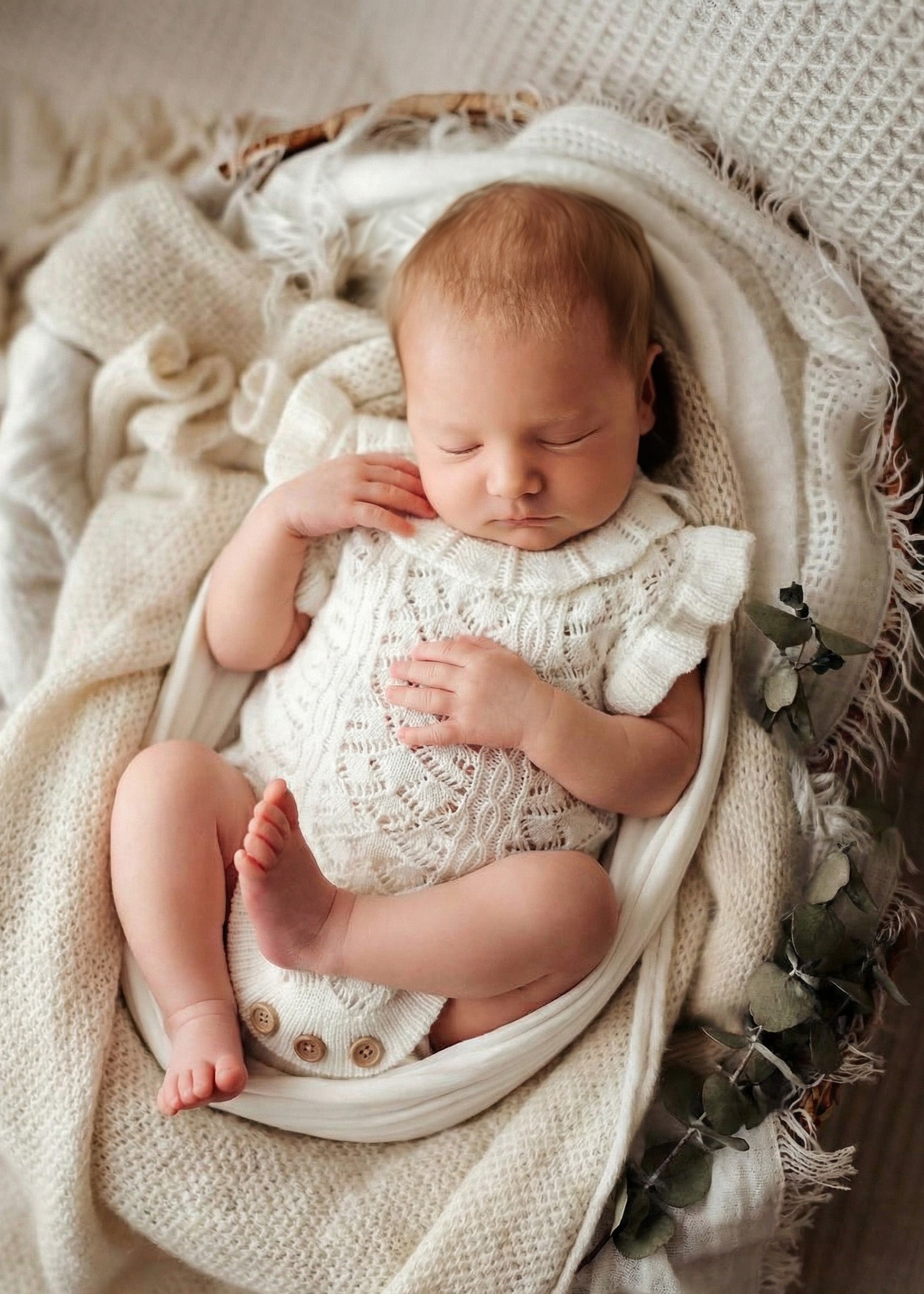 Charlotte Knit Rompers