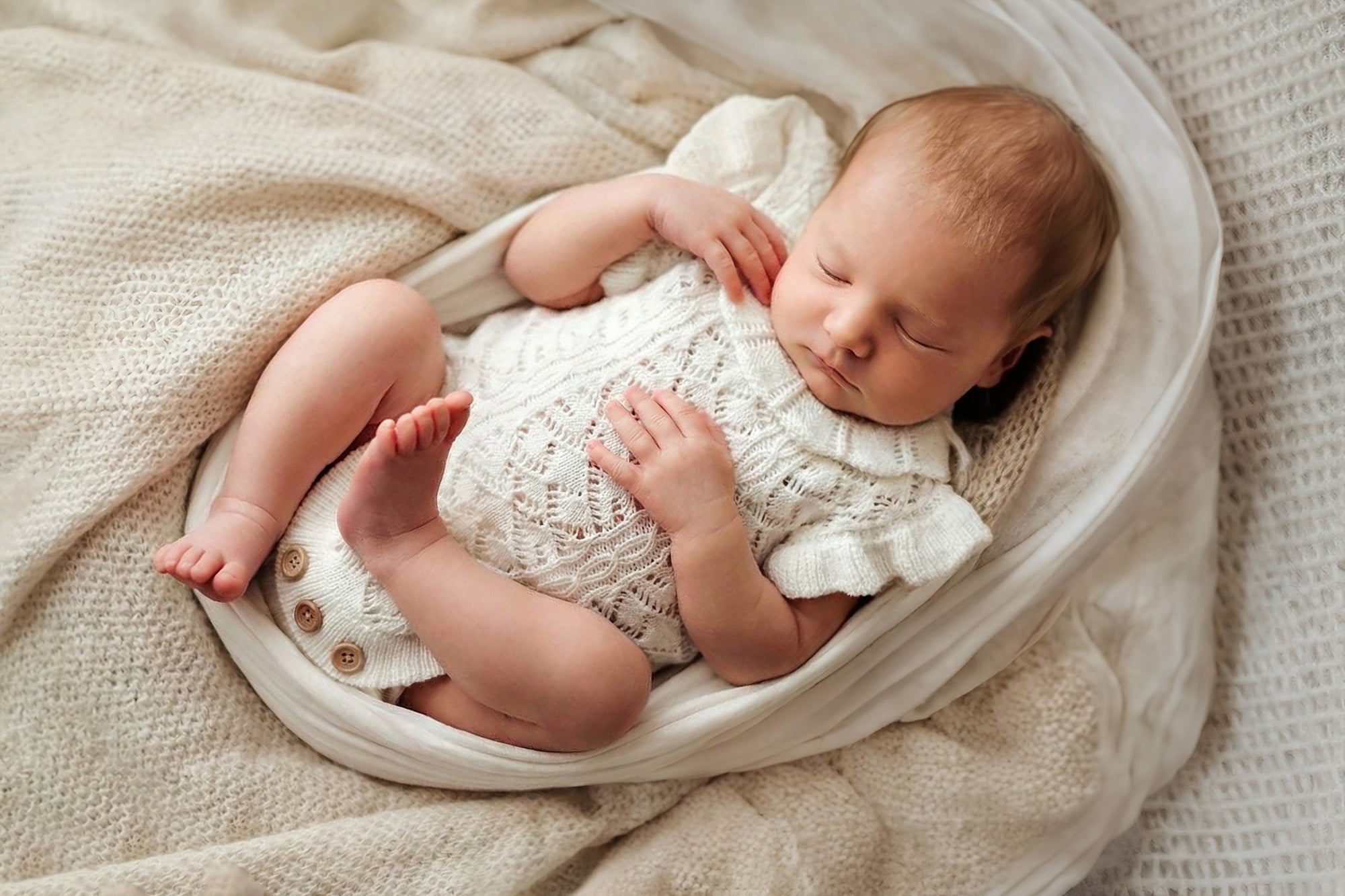 Charlotte Knit Rompers