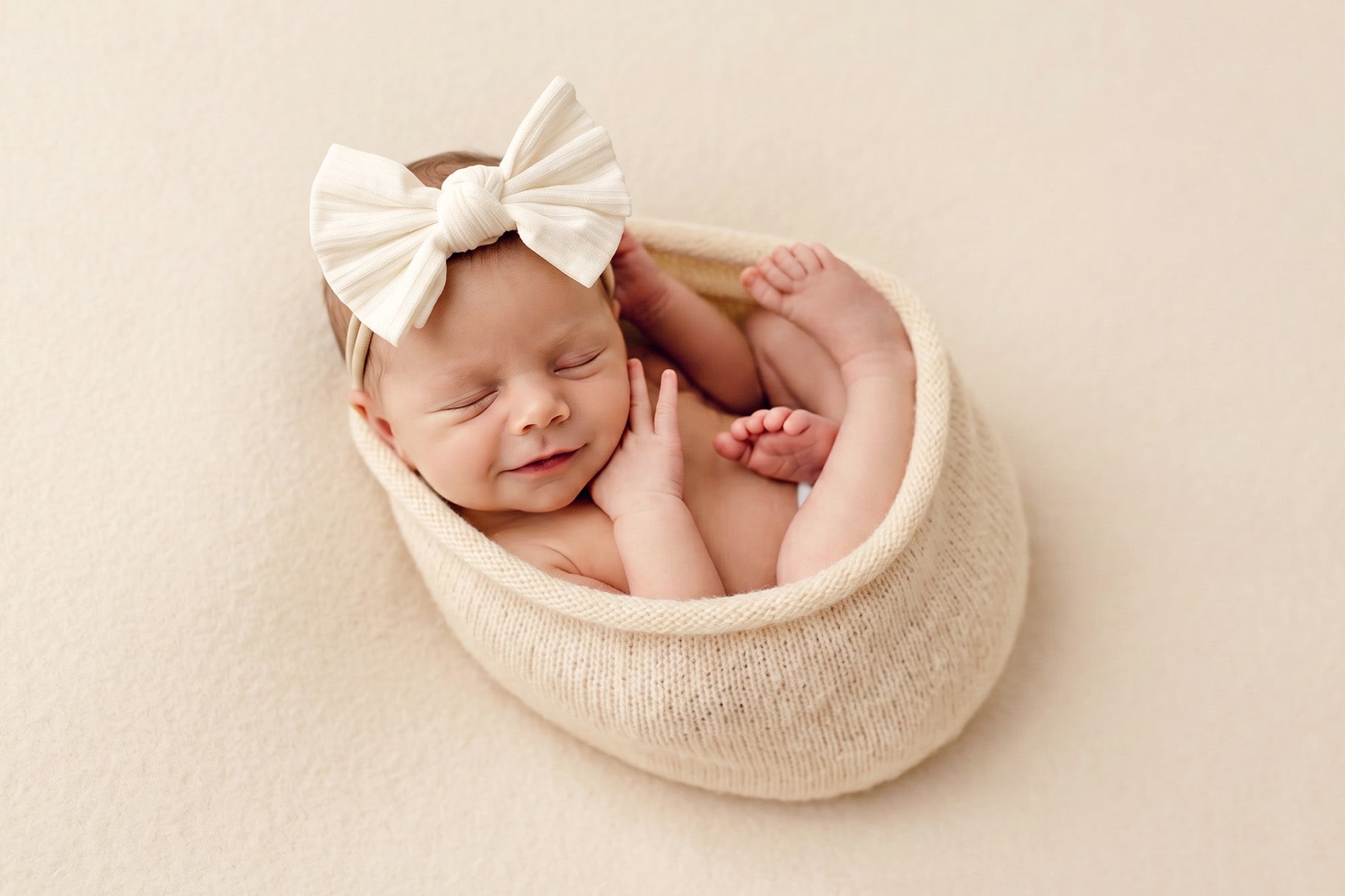 Newborn Boho Bow Headbands