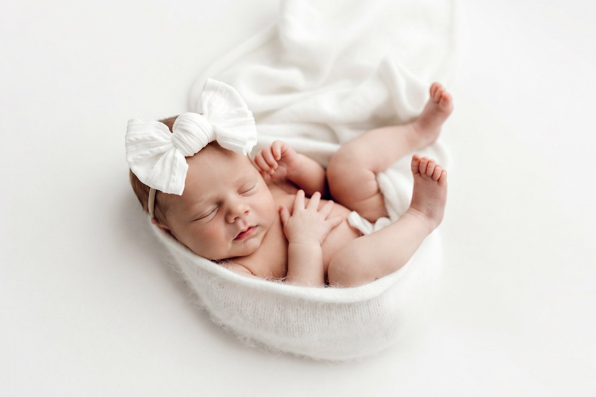 Newborn Boho Bow Headbands