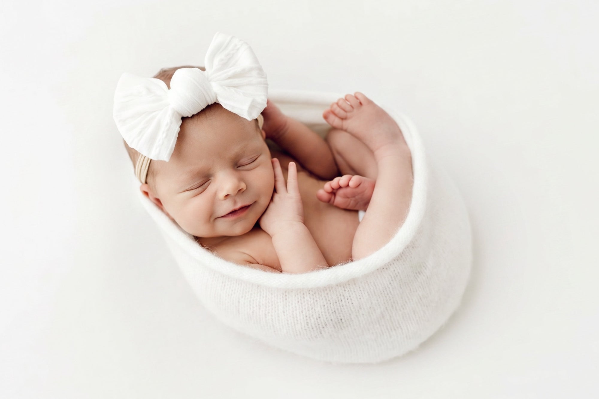 Newborn Boho Bow Headbands