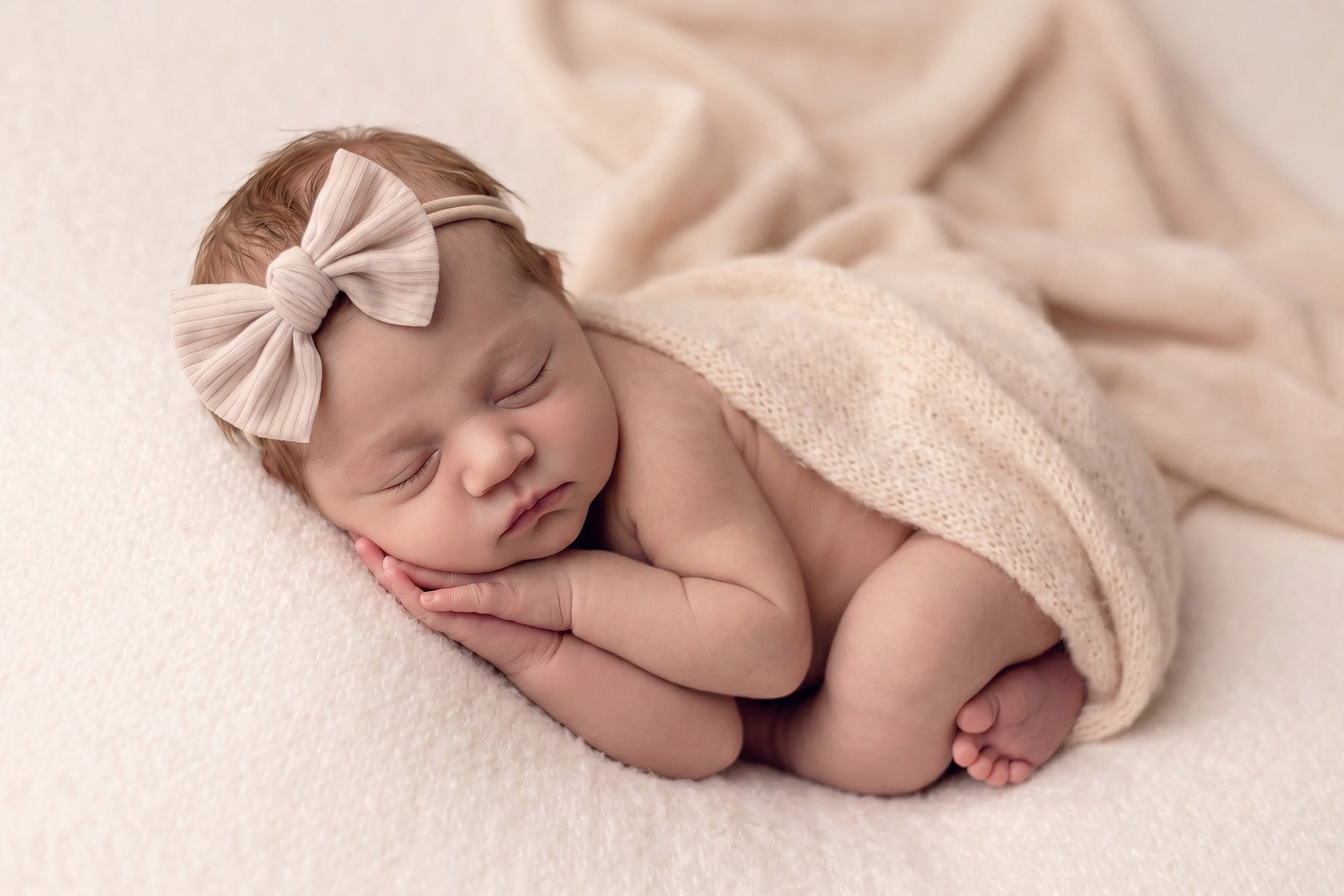 Newborn Boho Bow Headbands