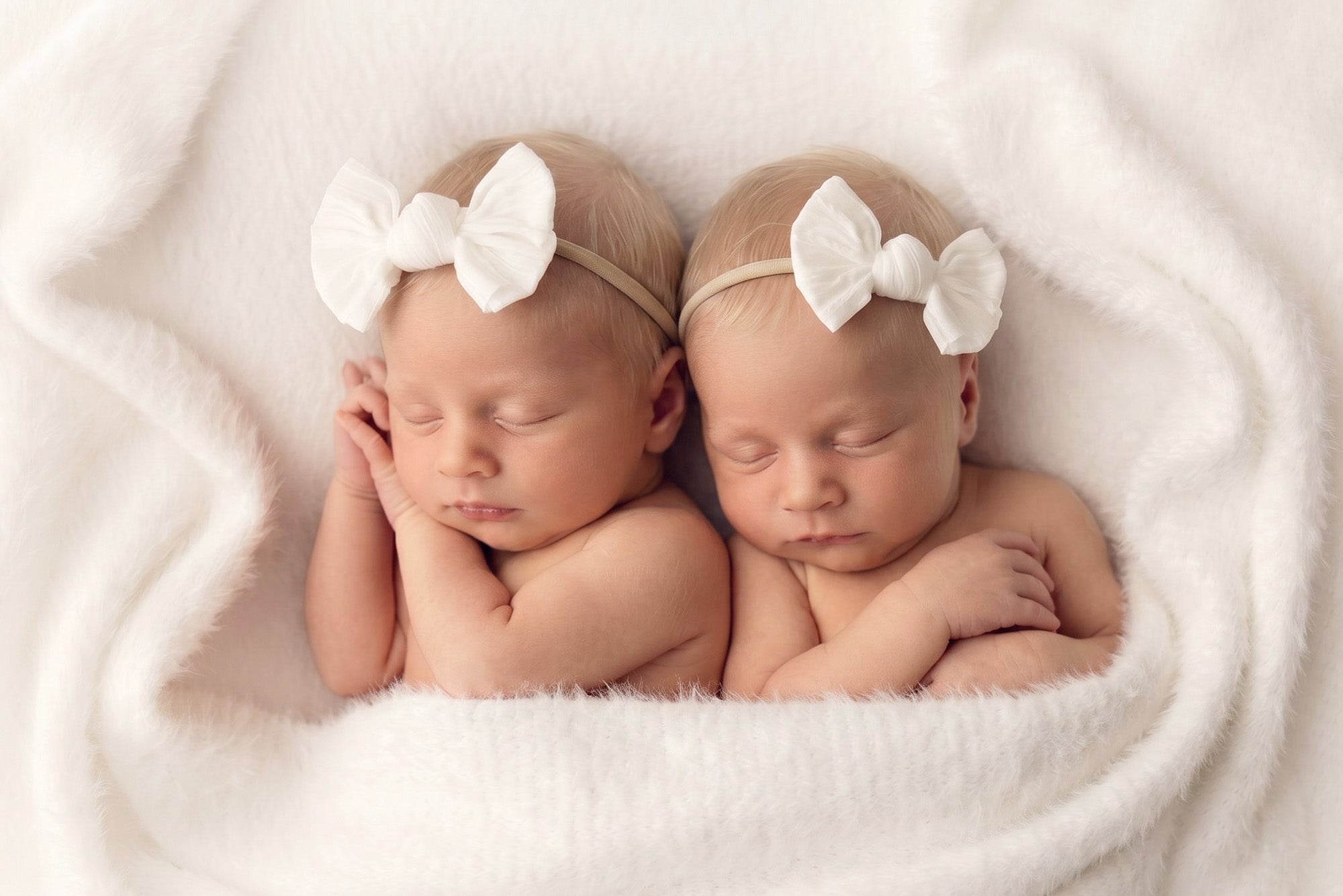 Newborn Boho Bow Headbands