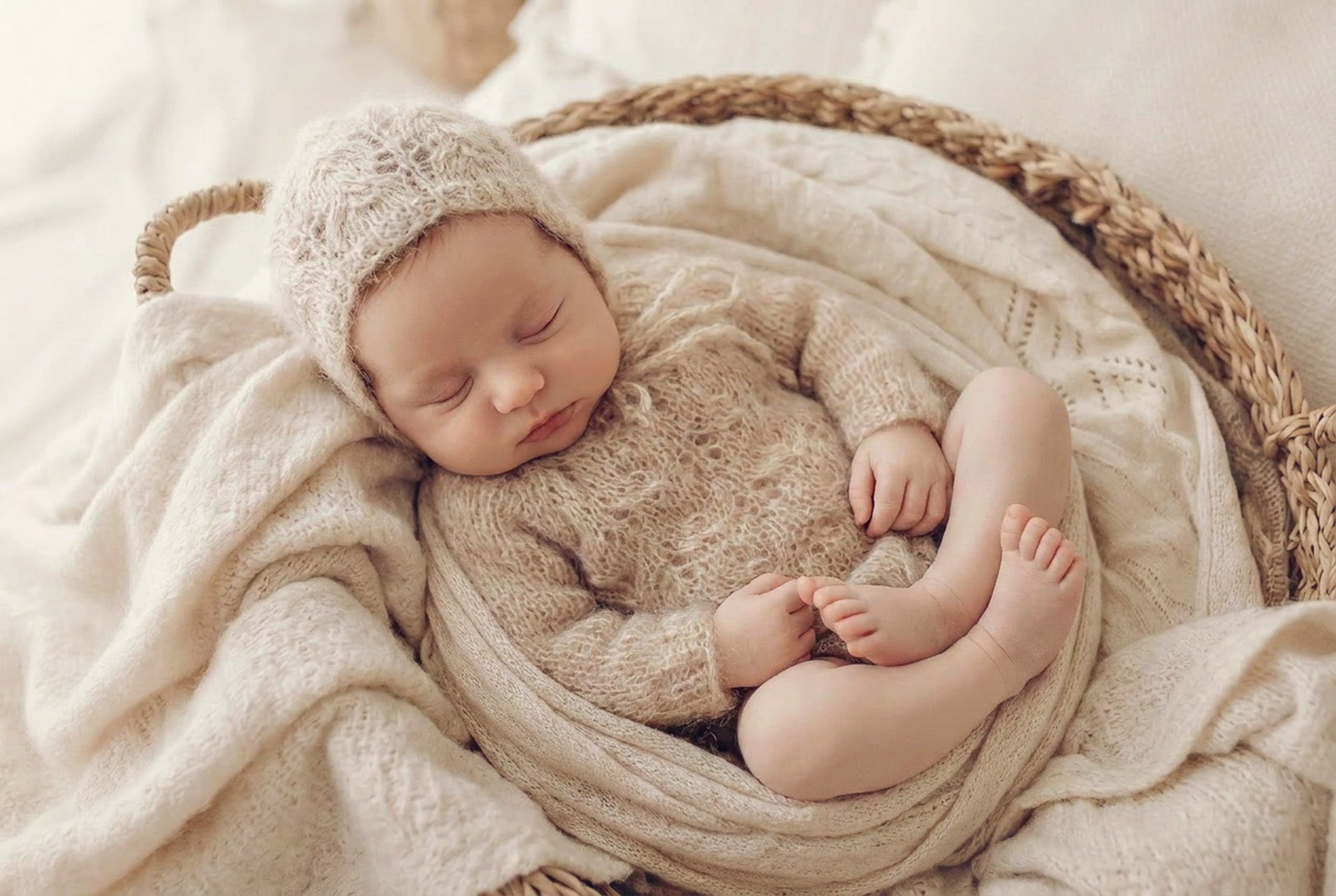 Newborn Photo Props_Oakleigh Knit Sets.