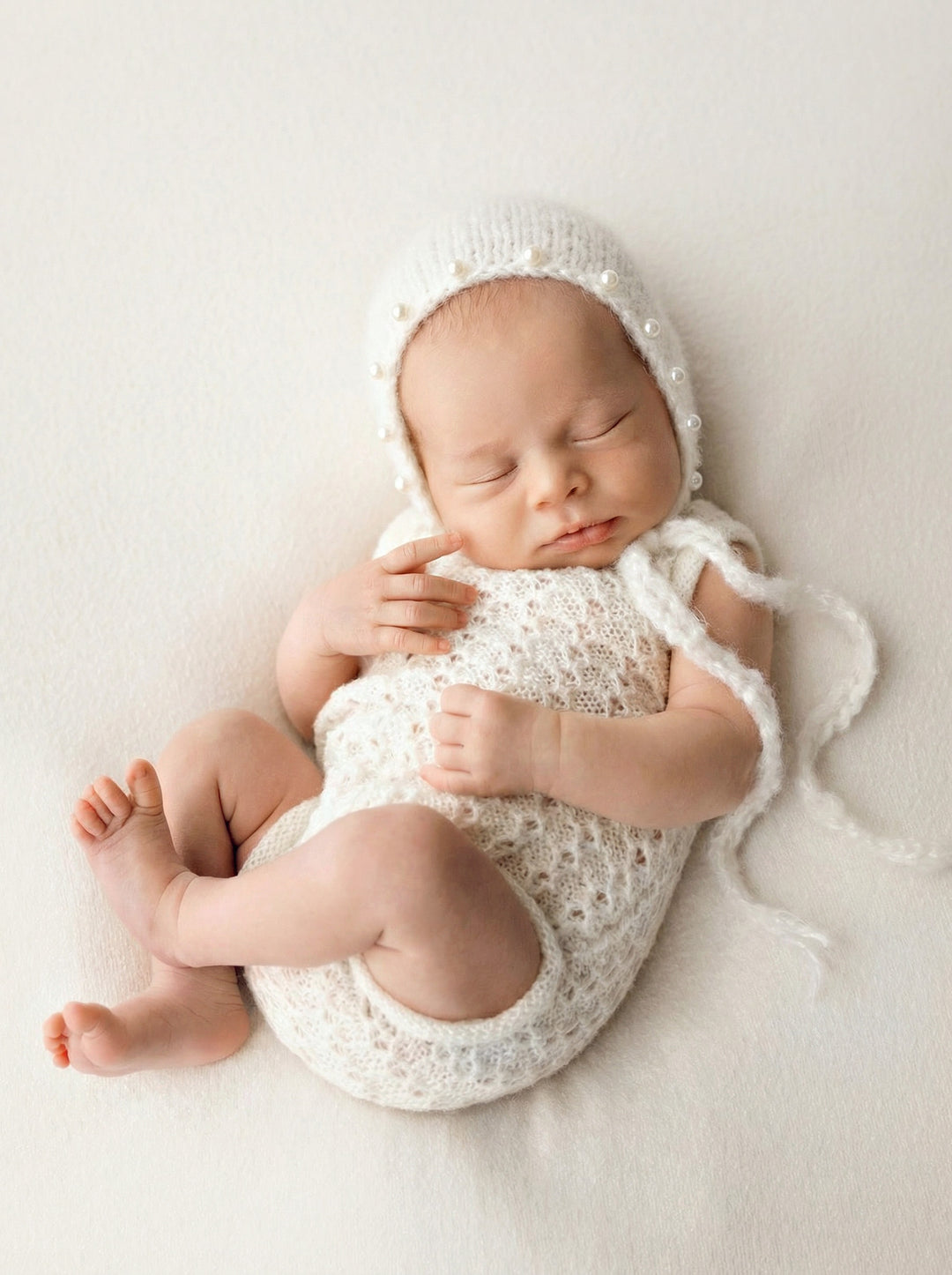 Pearl Knit Bonnets