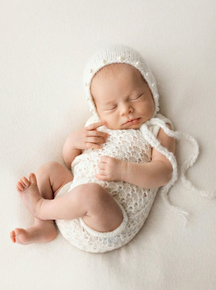Pearl Knit Bonnets