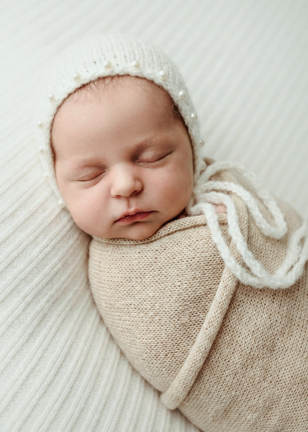 Pearl Knit Bonnets
