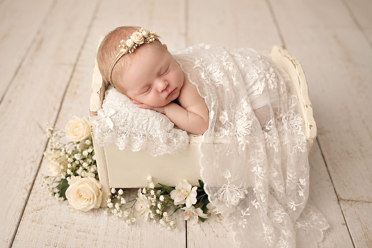 Newborn Photo Props_Rosie Lace Wraps.