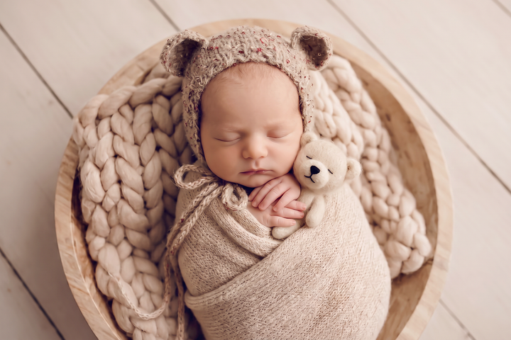Speckled Teddy Bonnets