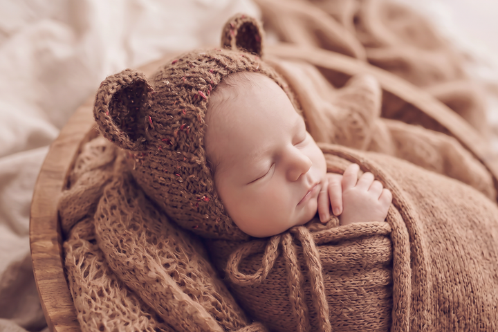 Speckled Teddy Bonnets