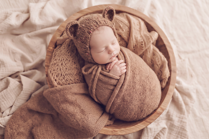 Speckled Teddy Bonnets