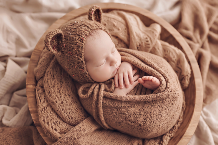 Speckled Teddy Bonnets