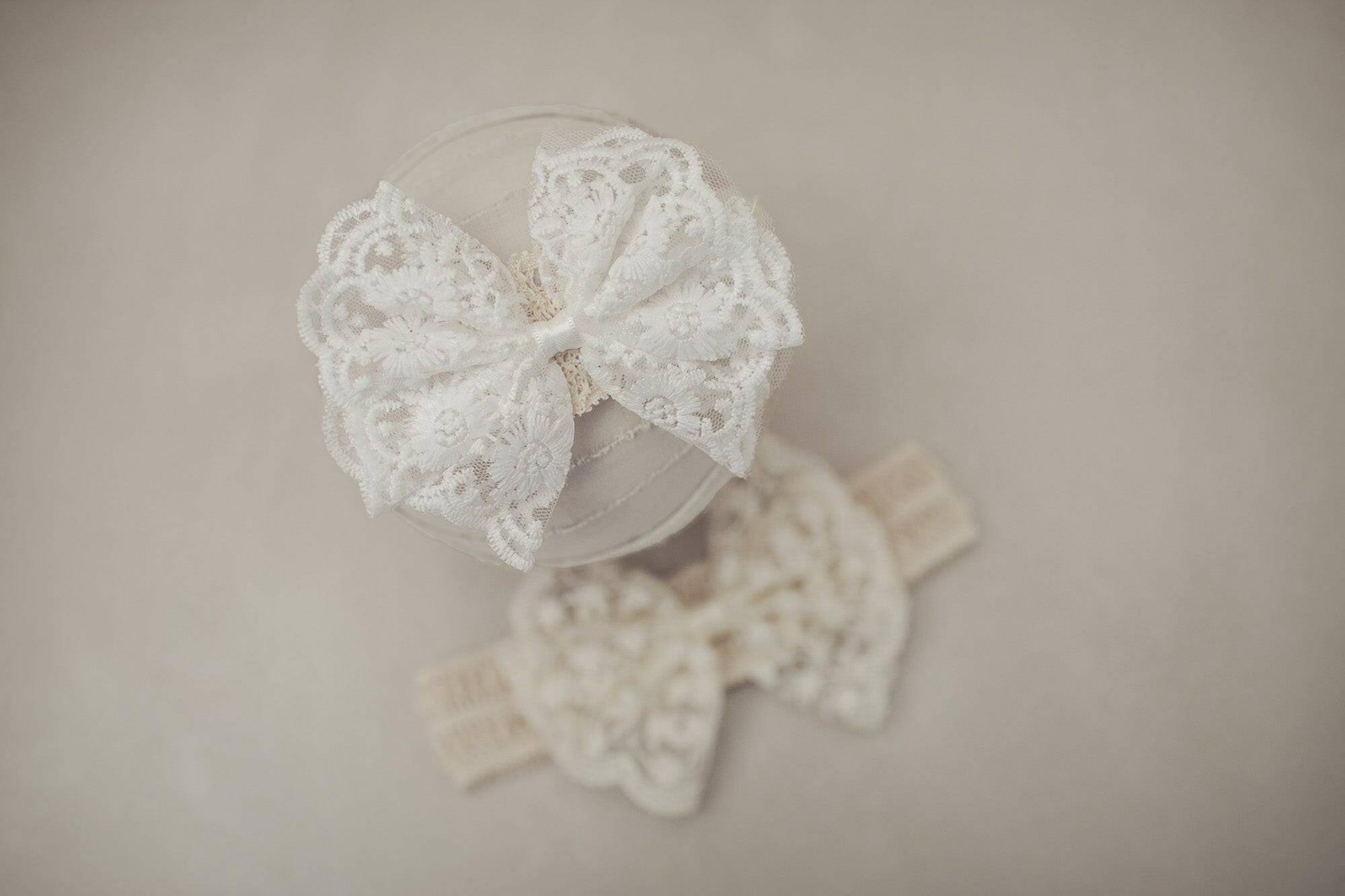 Amy Lace Bow Headbands