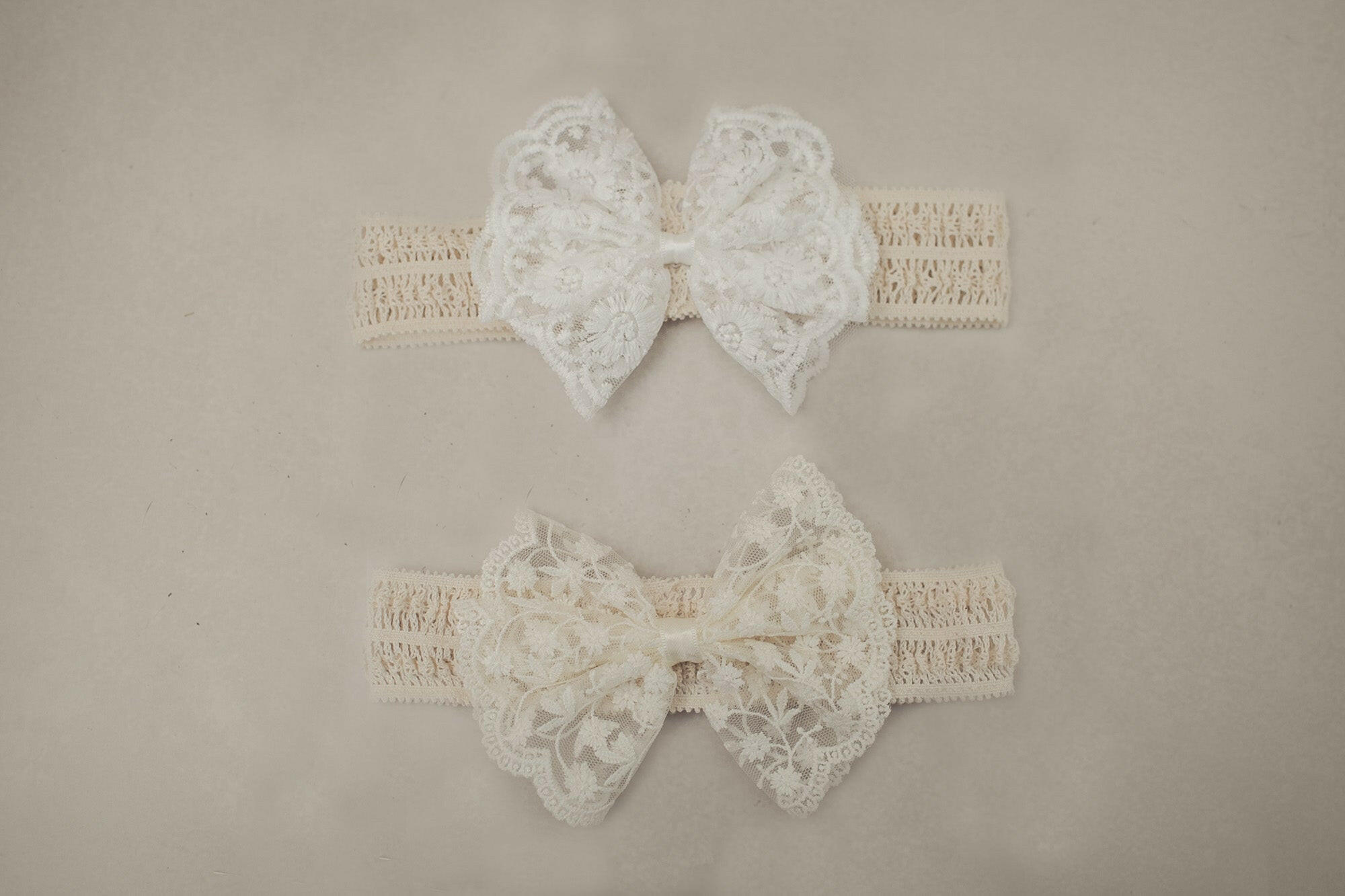 Amy Lace Bow Headbands